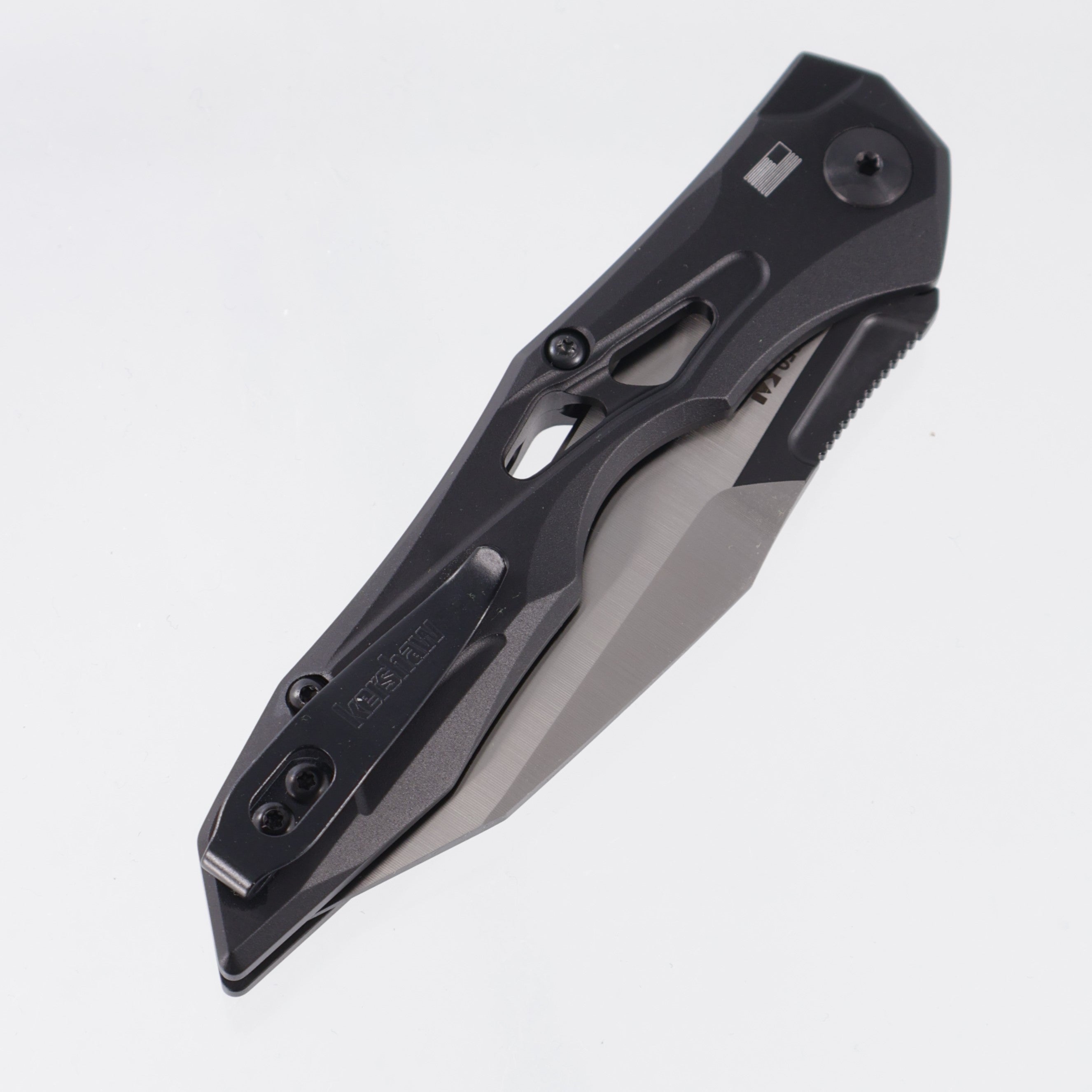 Kershaw Launch 13 Auto - Black Aluminum - 2-Tone CPM-154 - 7650 *PRE-OWNED*
