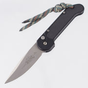 Microtech Mini UDT Single Edge - Black Aluminum - Beadblast D2 - 155-7 *PRE-OWNED*