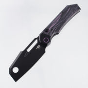 Bestech Nyrrdreki - Black PVD Titanium w/ Purple Side Cut G10 - Black PVD M390 - BT2607B