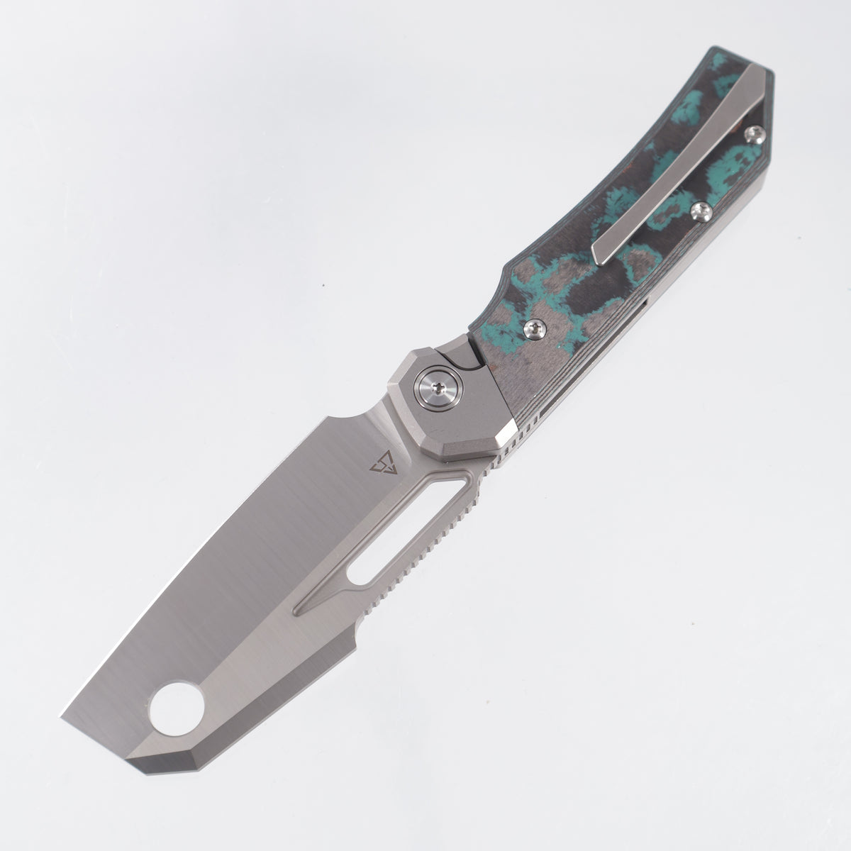 Bestech Nyrrdreki - Stonewash Titanium w/ Shipwreck Camo Carbon - Satin M390 - BT2607C
