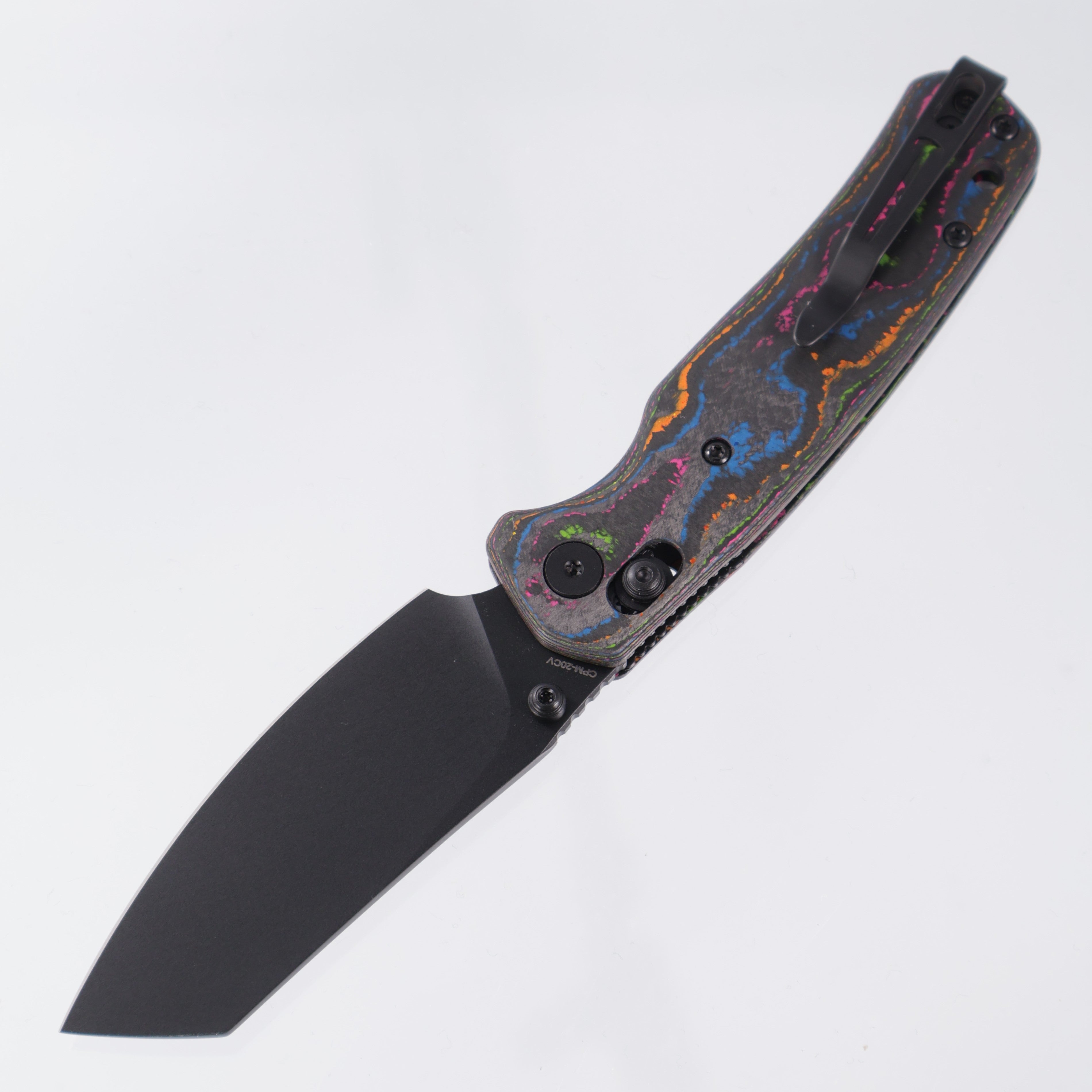 Bestechman Cicada's Wing - 80s CamoCarbon Handle - PVD 20CV - BR OP Exclusive