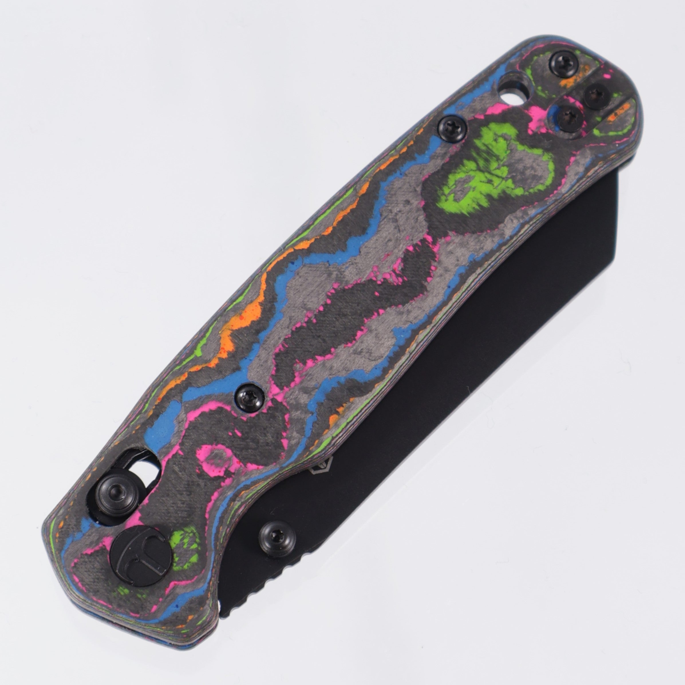 Bestechman Cicada's Wing - 80s CamoCarbon Handle - PVD 20CV - BR OP Exclusive