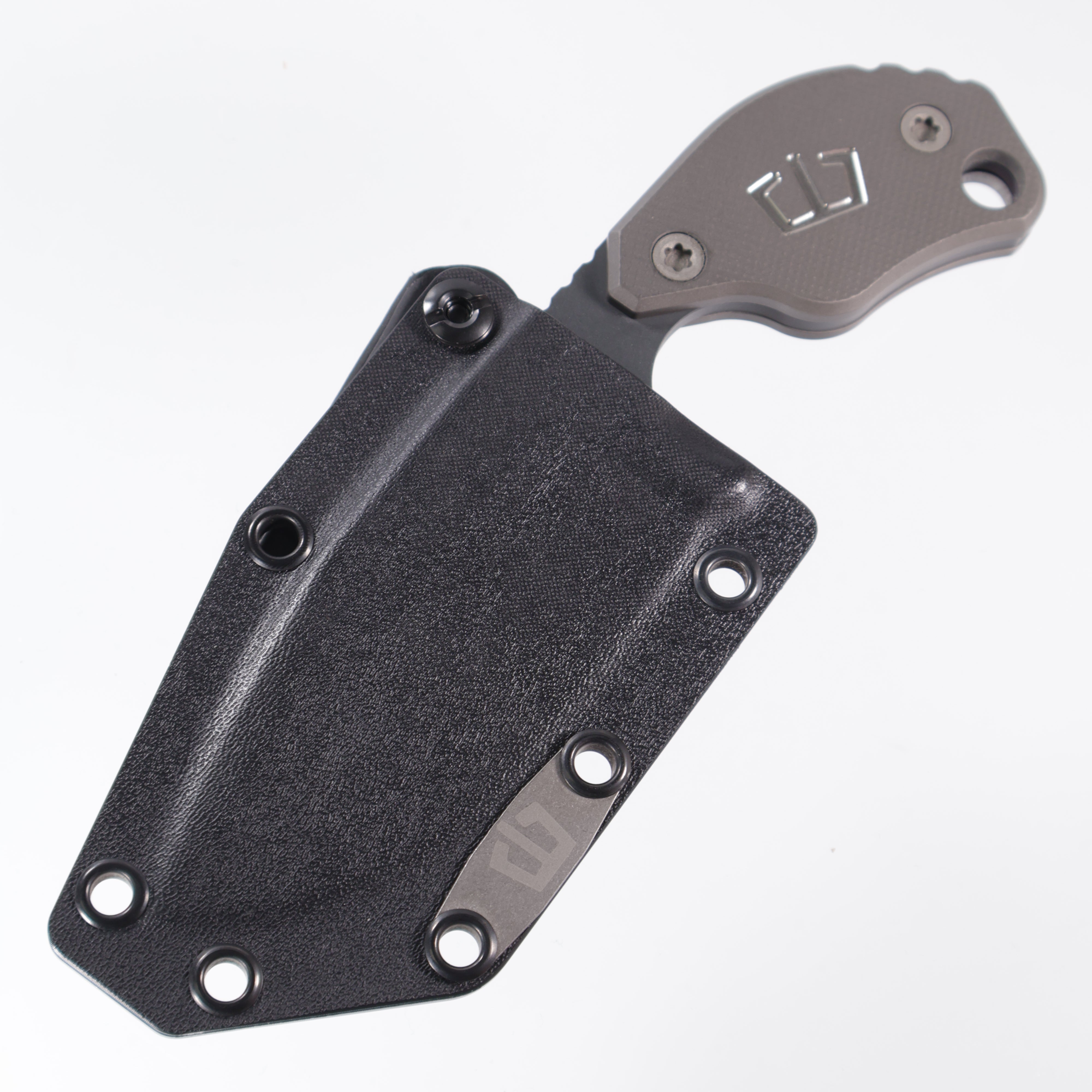 Blackside Customs x Strider - SLCC - Purple Multicam Magnacut - Titanium scales