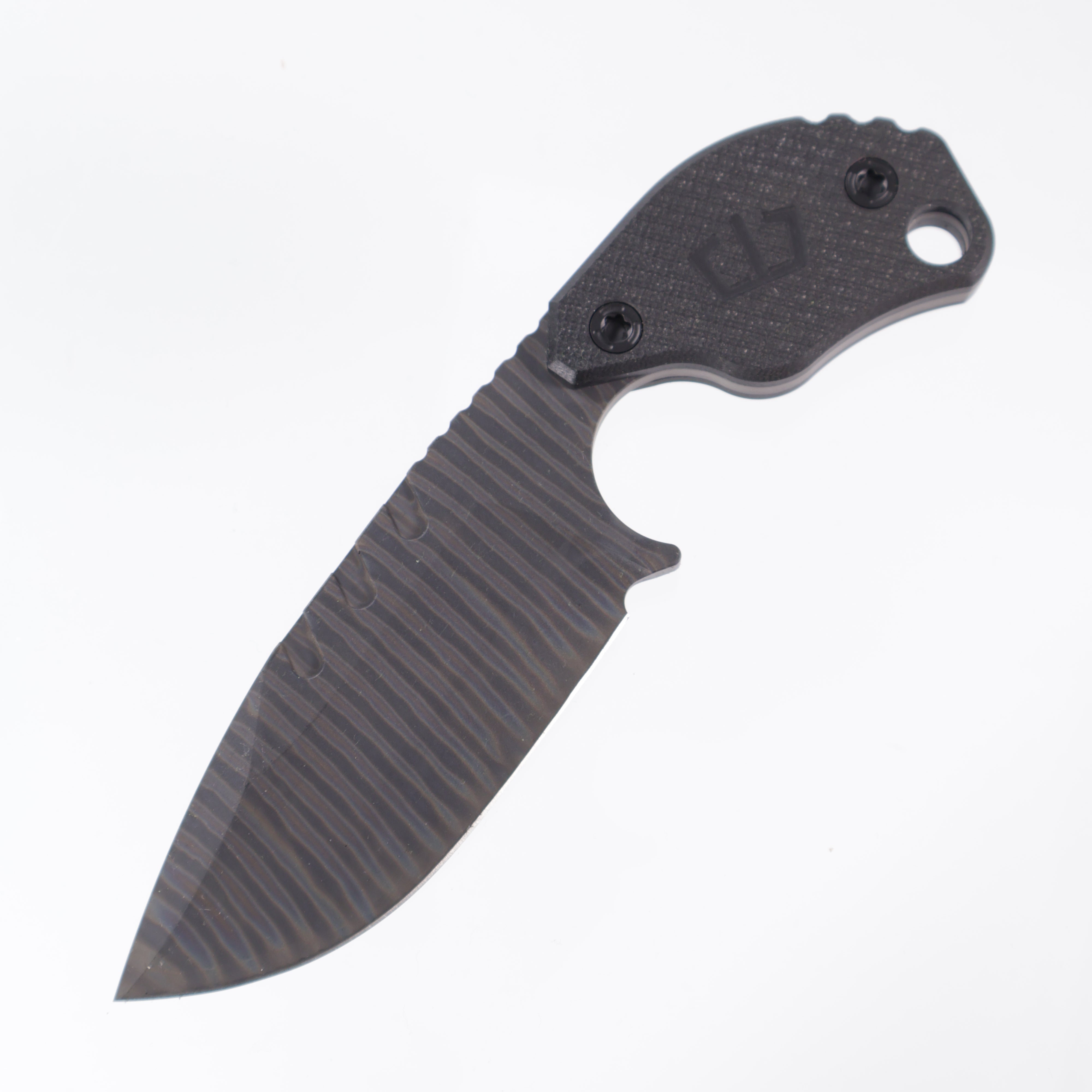 Blackside Customs x Strider - SLCC - Flamed Titanium - Black G10