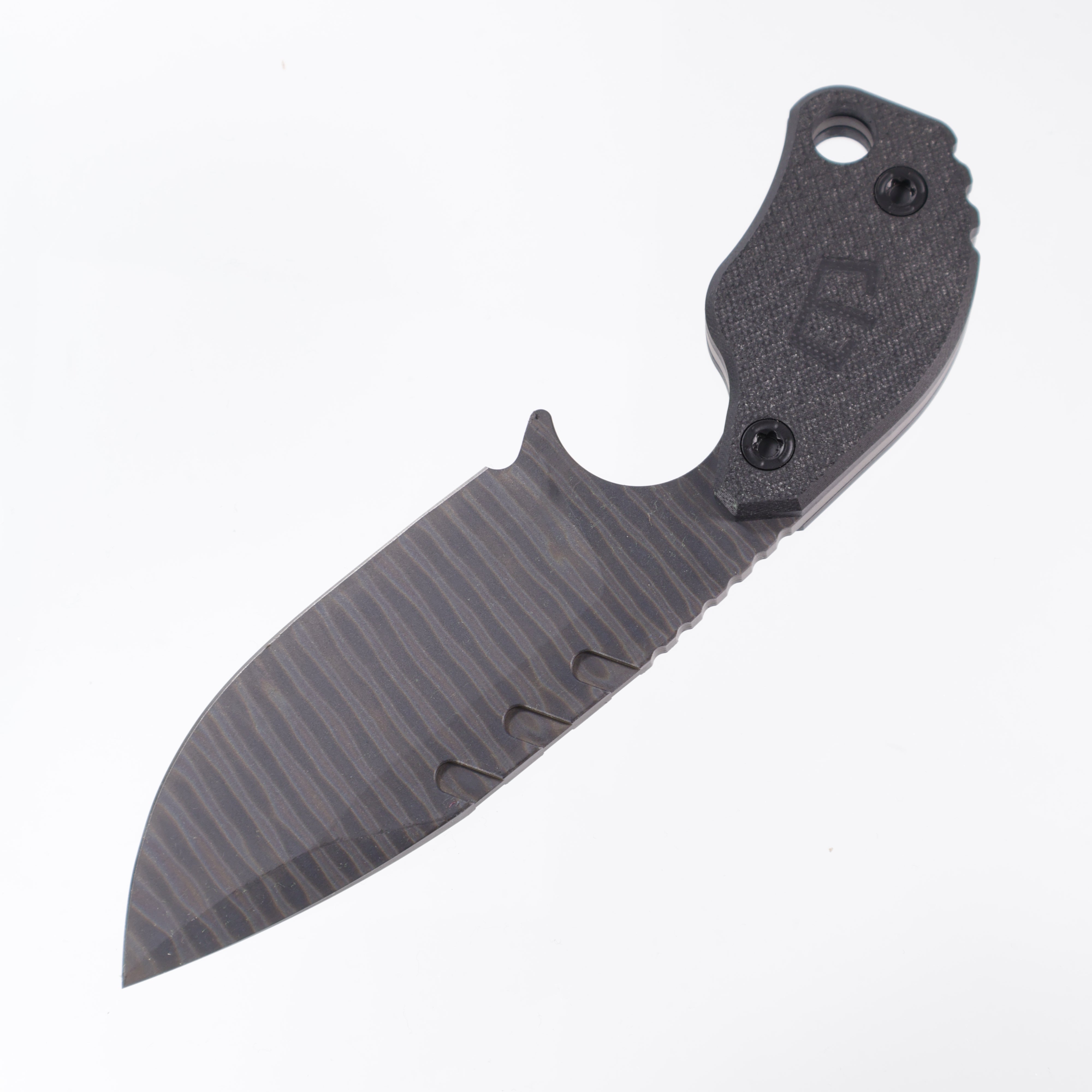 Blackside Customs x Strider - SLCC - Flamed Titanium - Black G10