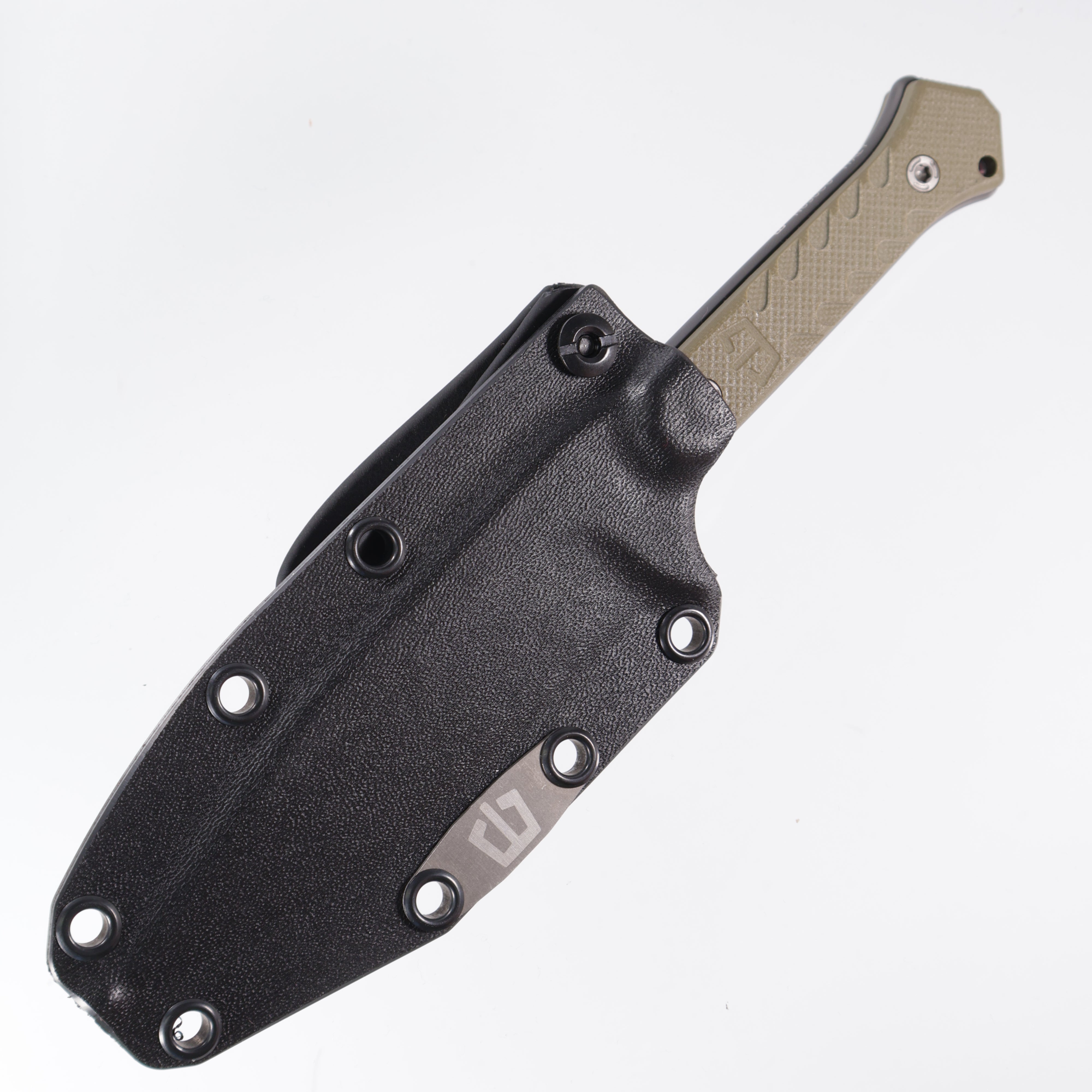 Blackside Customs - Fedele X - Black Coated N690 - OD Green G10