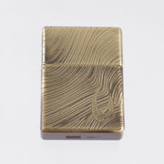 Blackside Customs Personal Library - Zippo Lighter Case -  Beskar Mudhorn - Brass
