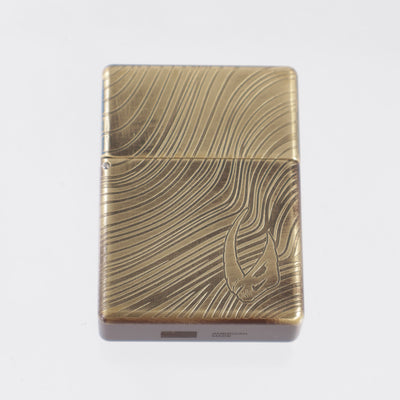 Blackside Customs Personal Library - Zippo Lighter Case -  Beskar Mudhorn - Brass