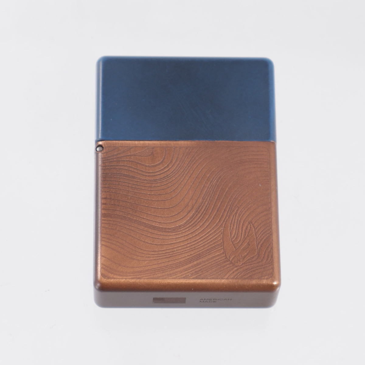 Blackside Customs Personal Library Zippo Lighter Case - Beskar - Copper