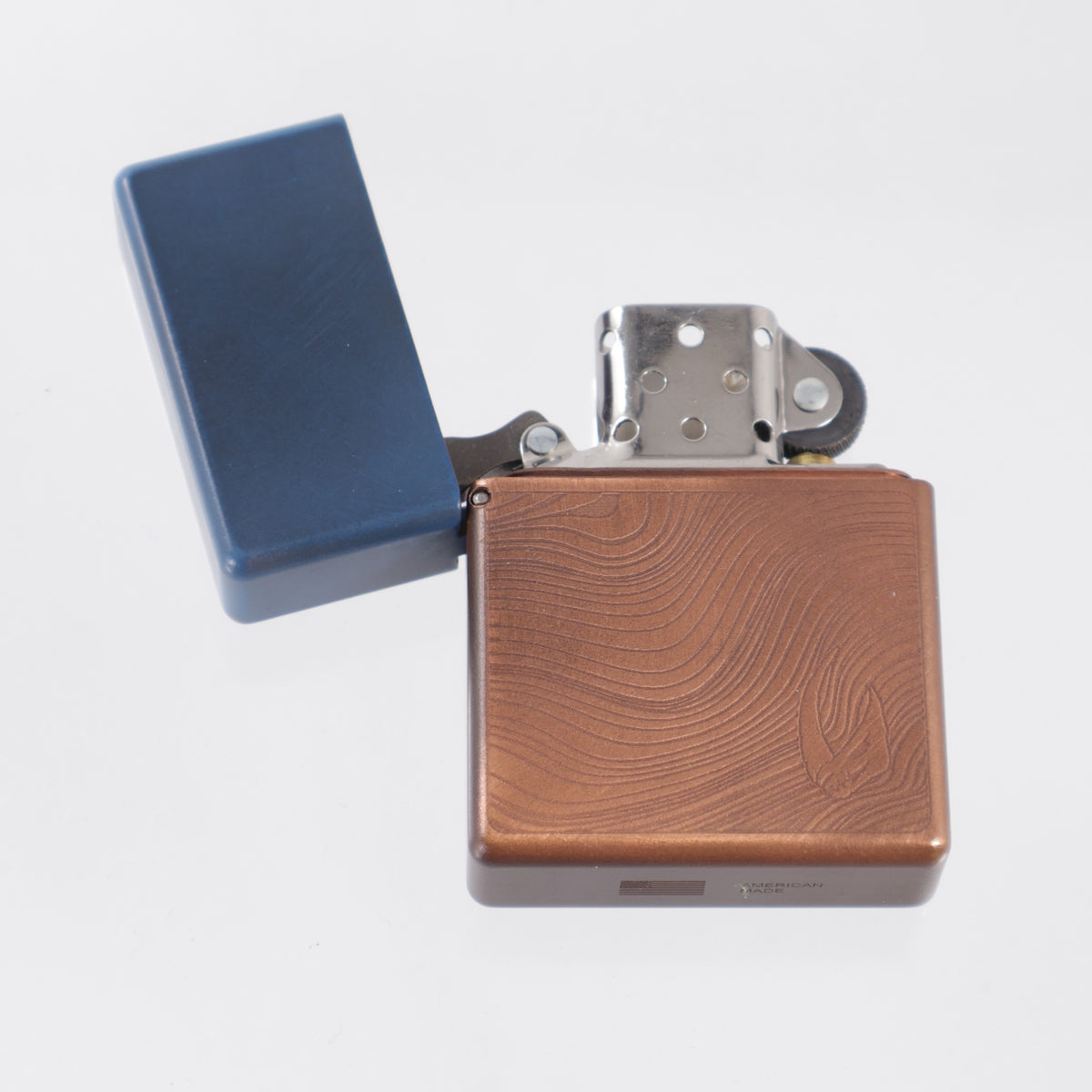 Blackside Customs Personal Library Zippo Lighter Case - Beskar - Copper
