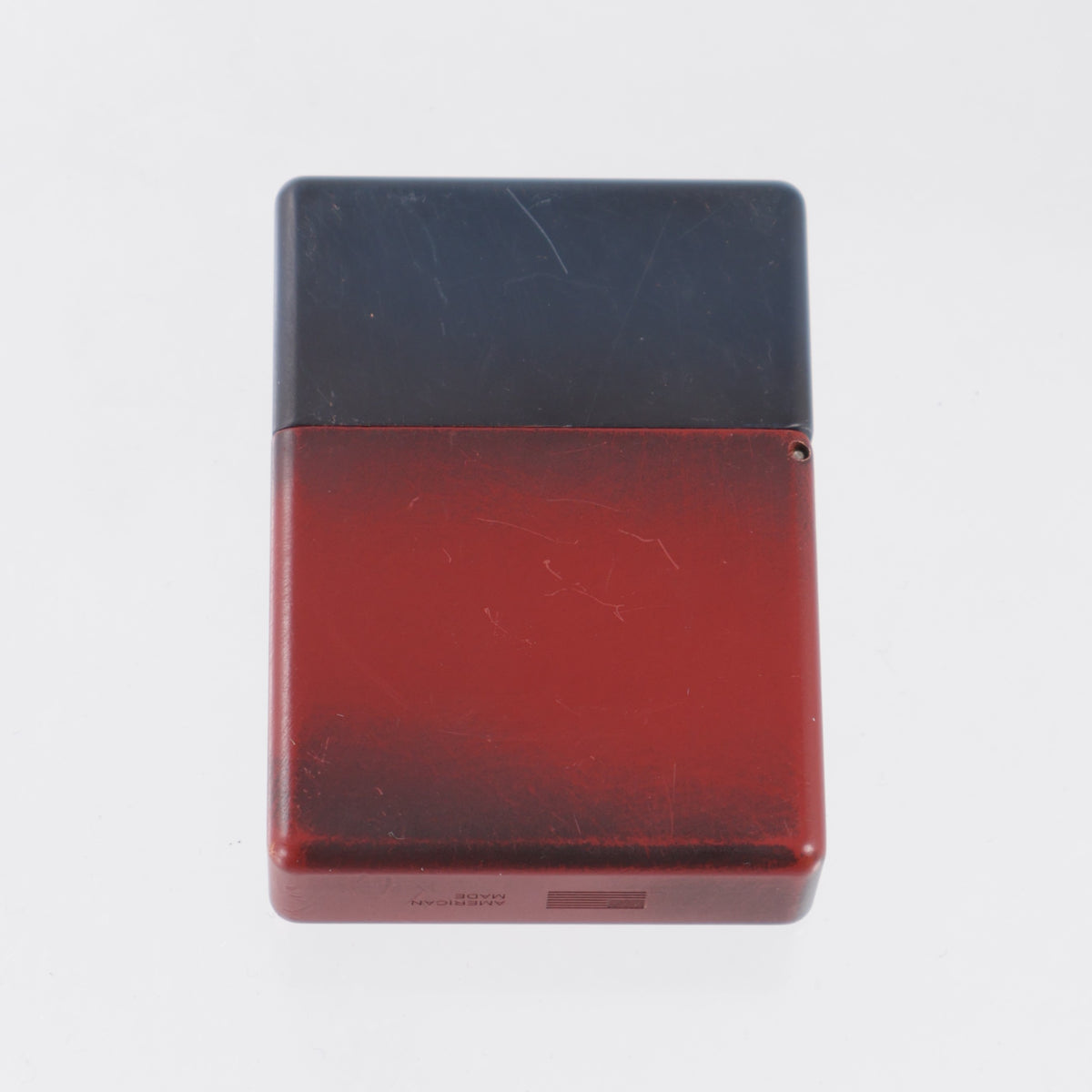 Blackside Customs Personal Library - Zippo Lighter Case - Old Glory - Copper