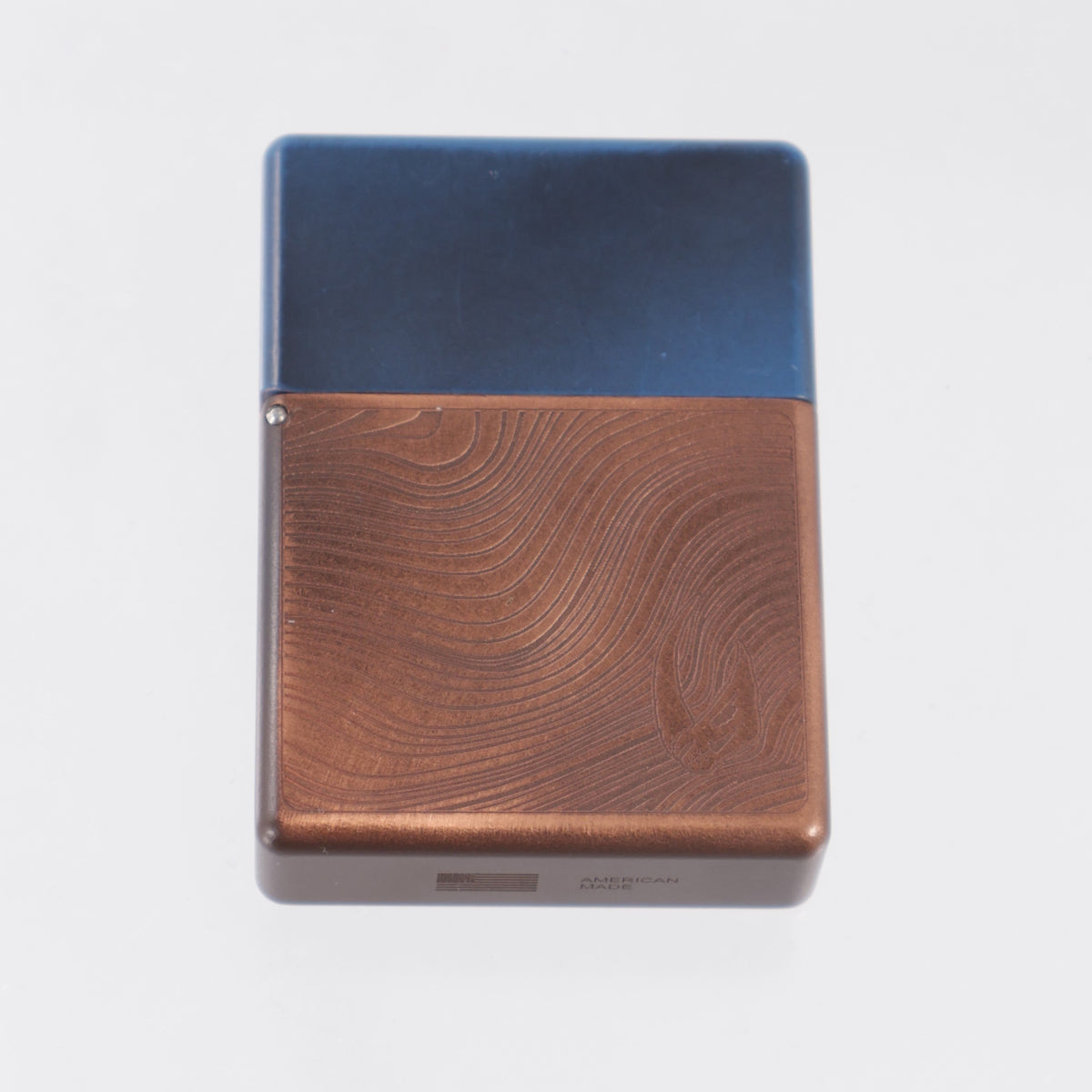 Blackside Customs Personal Library - Zippo Lighter Case - Beskar - Copper