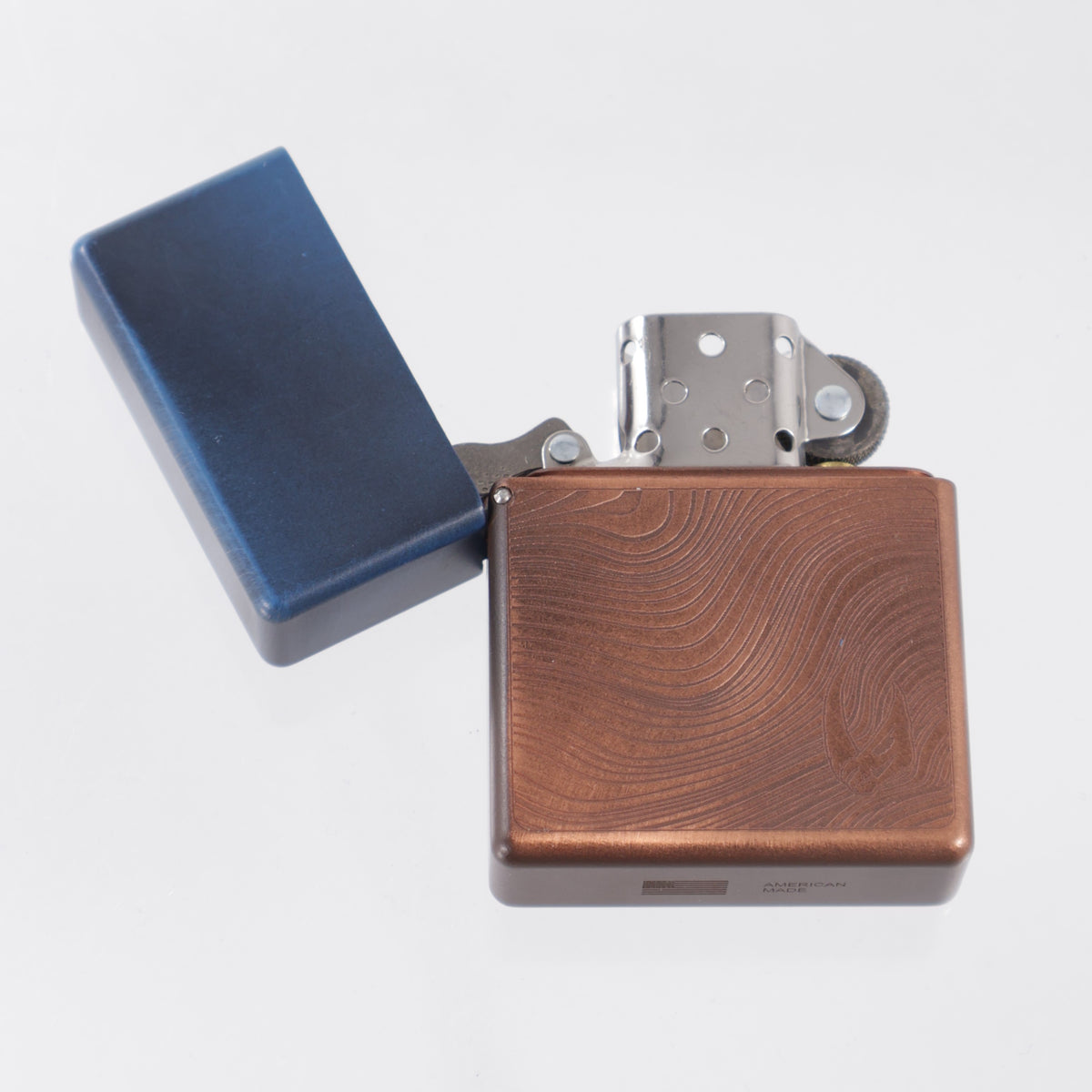 Blackside Customs Personal Library - Zippo Lighter Case - Beskar - Copper