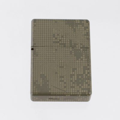 Blackside Customs Personal Library Zippo Lighter Case - OD Green 1/2 Tone - Brass