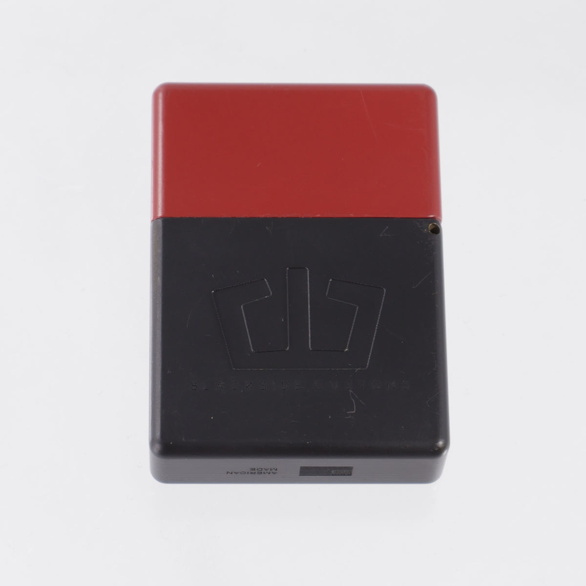 Blackside Customs Personal Library Zippo Lighter Case - Cobra - Brass