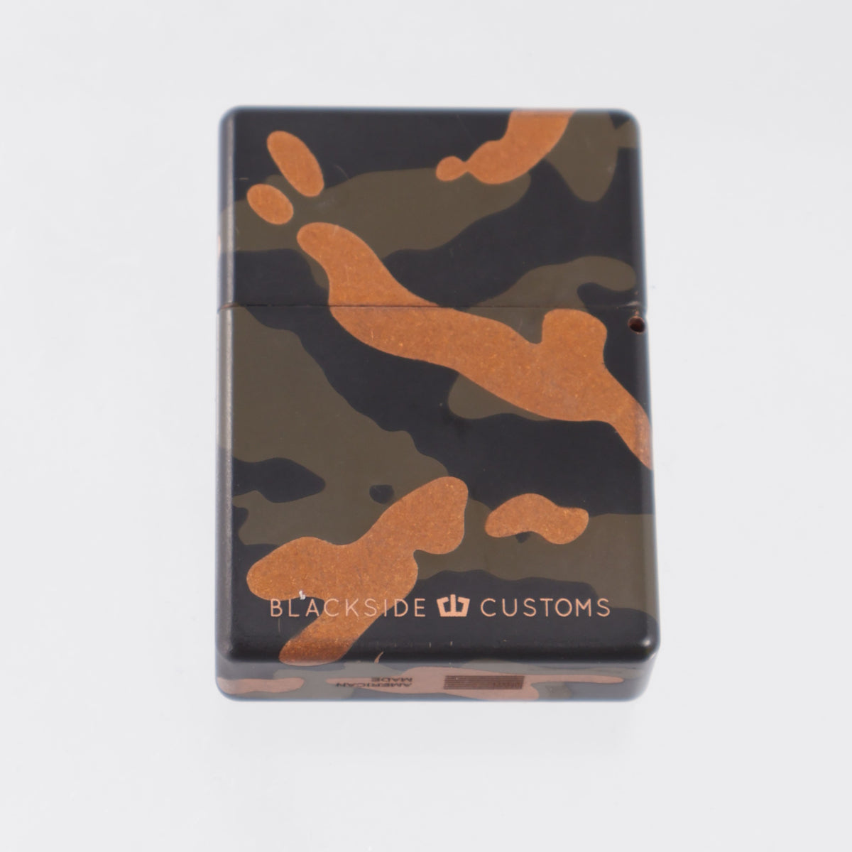 Blackside Customs Personal Library Zippo Lighter Case - Multicam - Copper