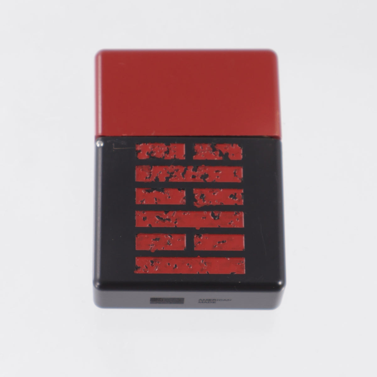 Blackside Customs Personal Library Zippo Lighter Case - Snake Eyes - Brass