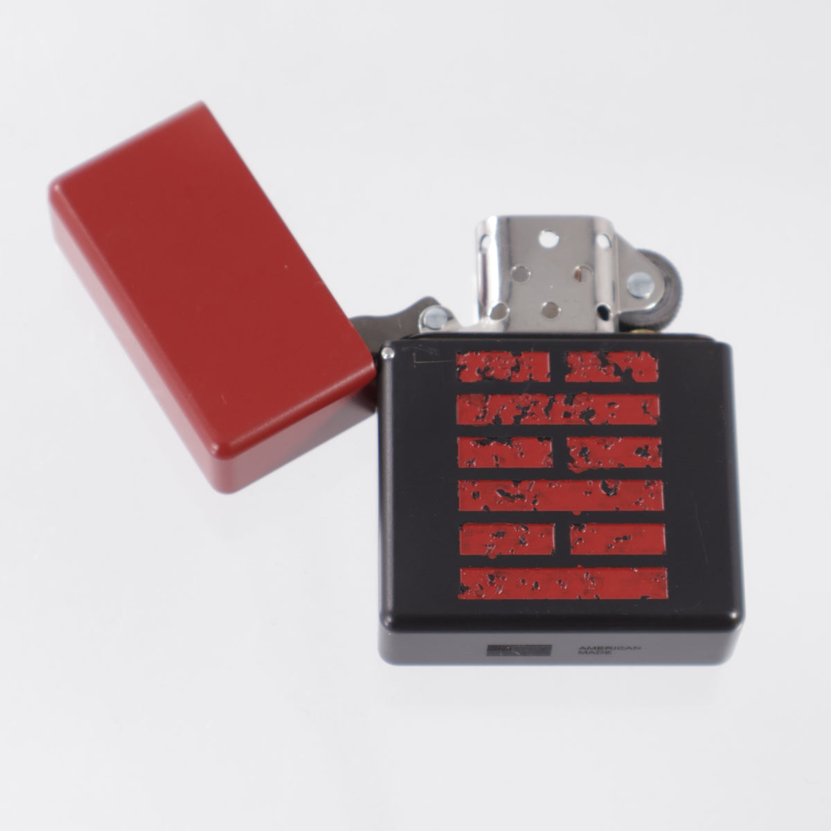 Blackside Customs Personal Library Zippo Lighter Case - Snake Eyes - Brass
