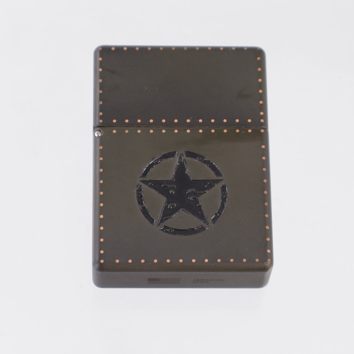 Blackside Customs Personal Library Zippo Lighter Case - 1941 (Black) - Copper
