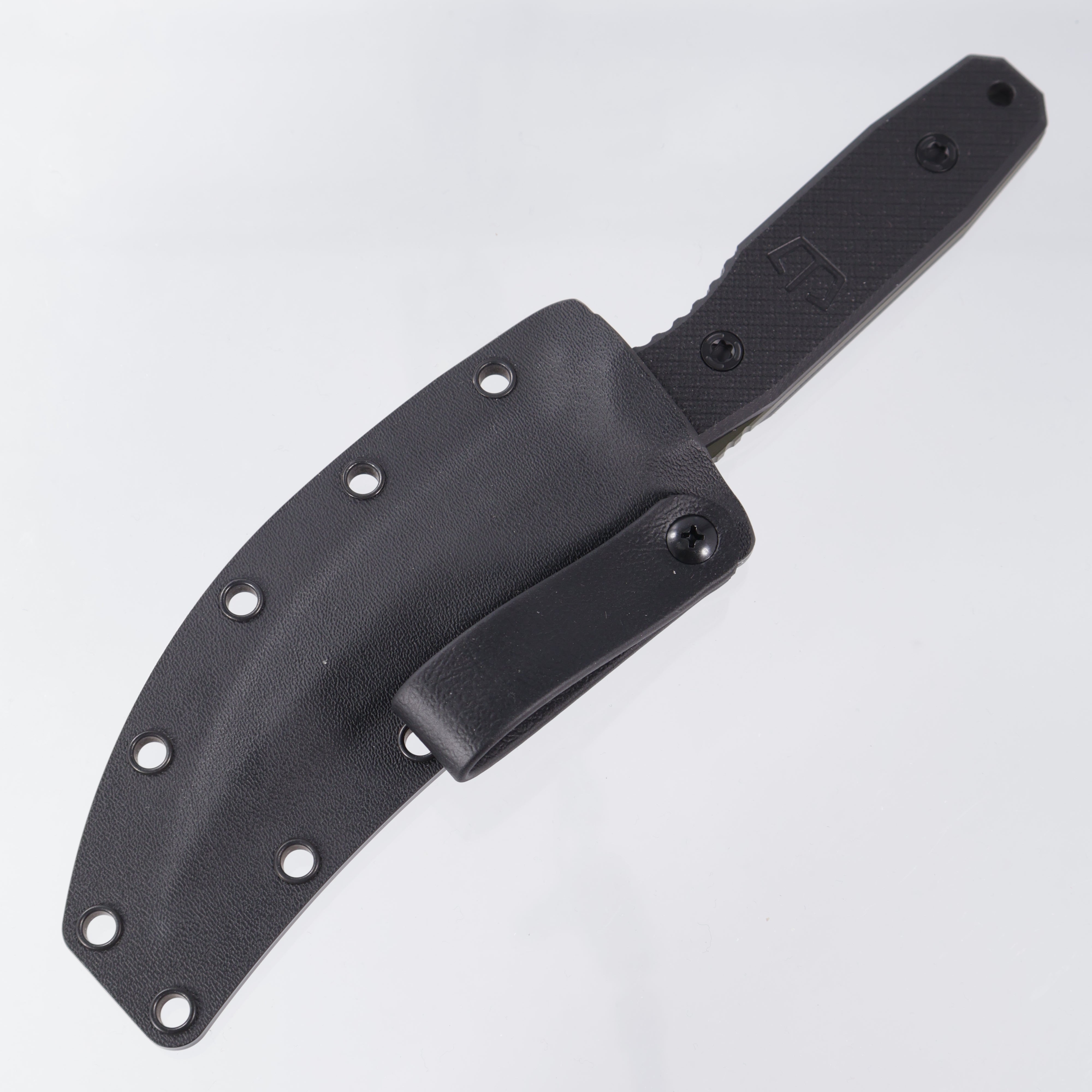Blackside Customs - Cat 5 - OD Green w/ Black Accents Magnacut - Black G10