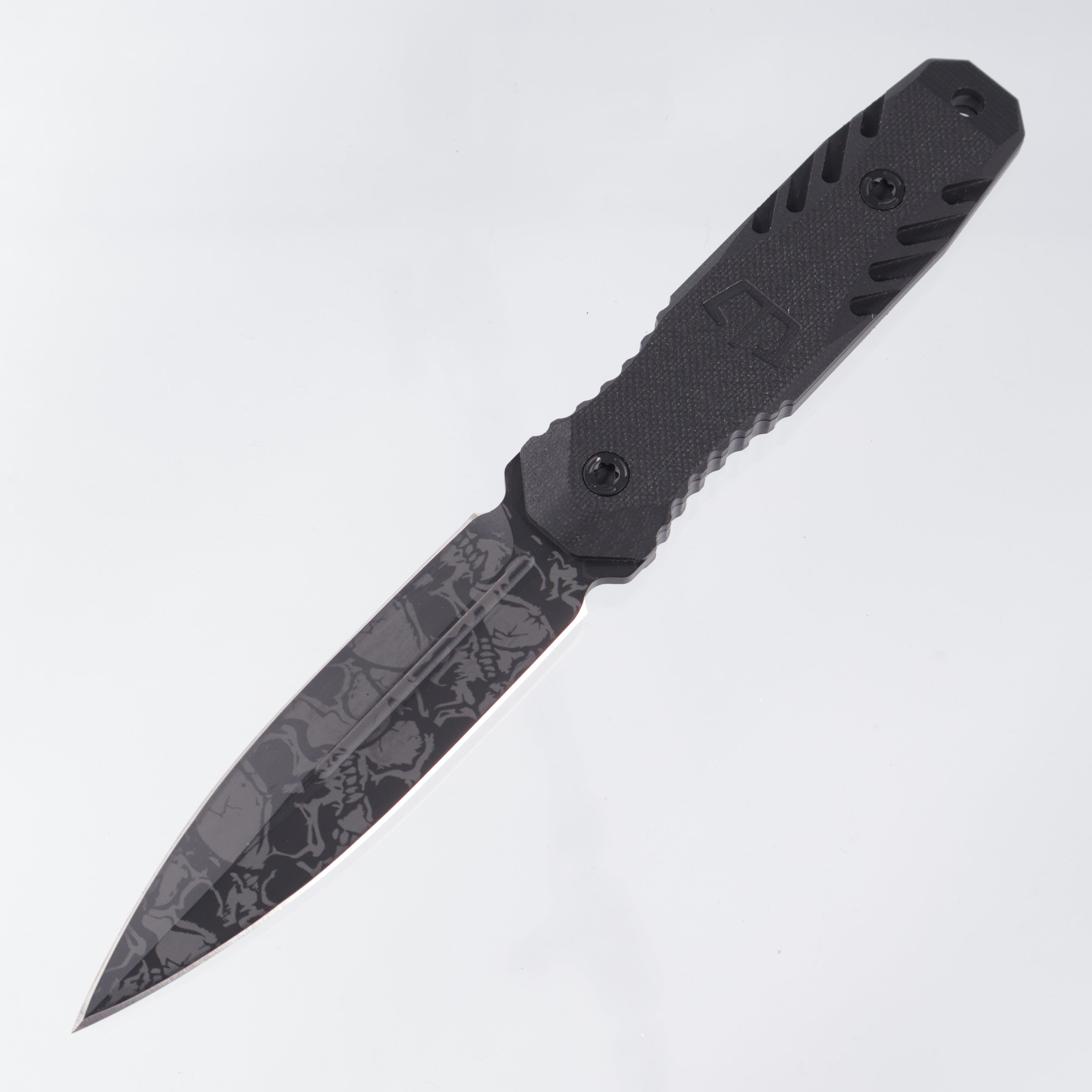 Blackside Customs - Phase 7 SDM - Skull Camo Magnacut - Black G10