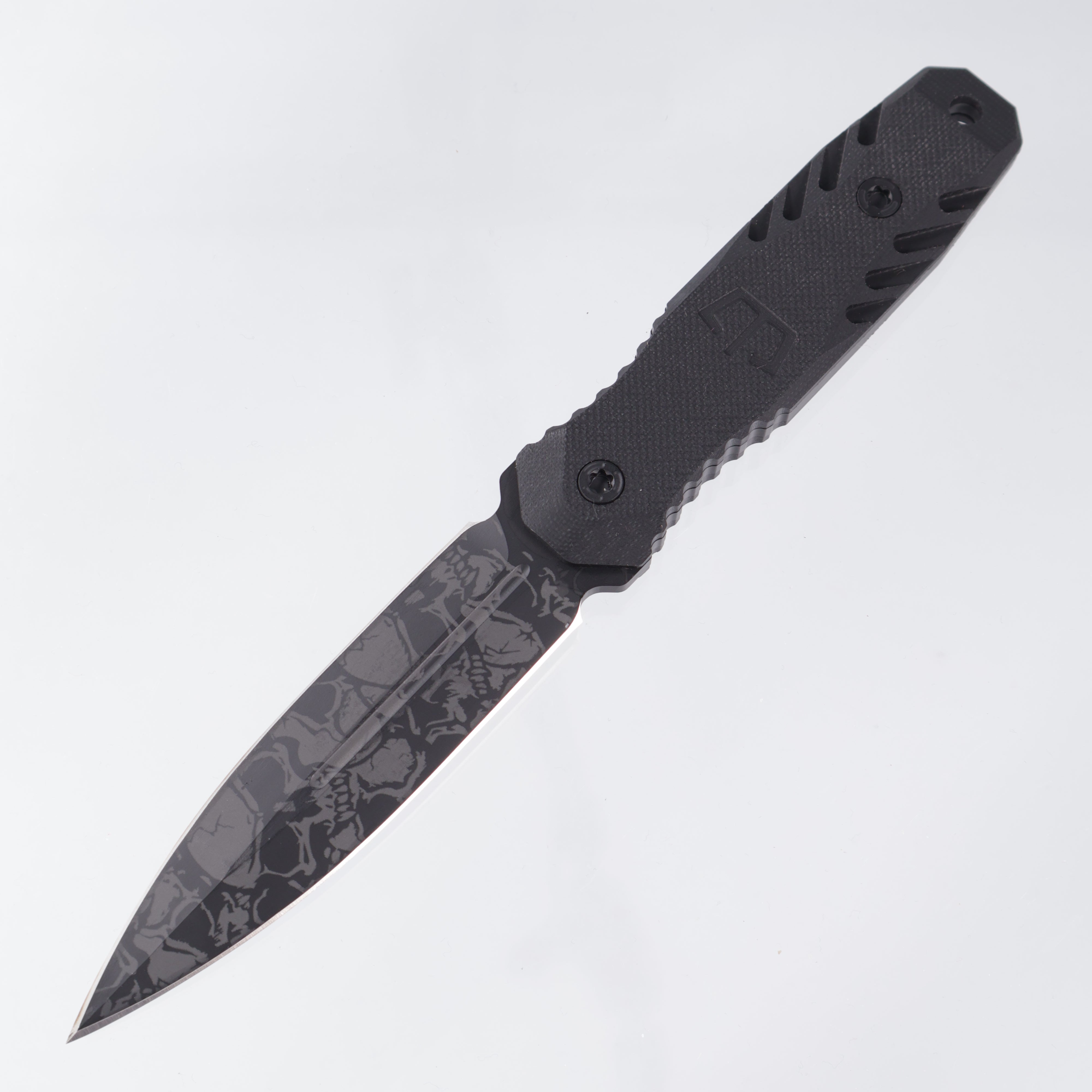 Blackside Customs - Phase 7 SDM - Skull Camo Magnacut - Black G10