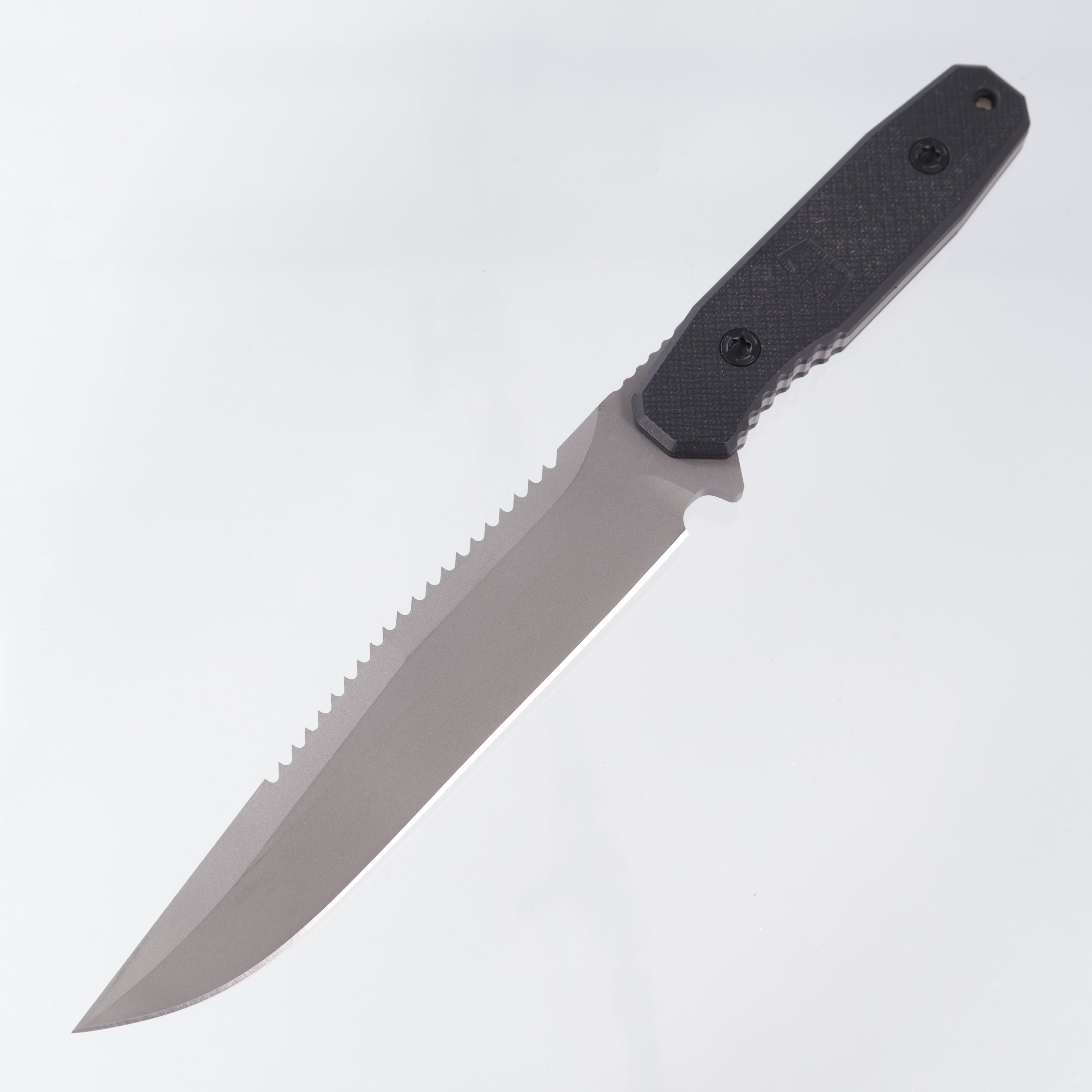 Blackside Customs - Rogue 1 - Greymatter Magnacut w/ Sawtooth Spine - Black G10