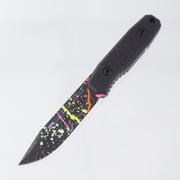 Blackside Customs - Plan B Covert - 80s Splatter CPM-154 - Black G10 - BR-OP Exclusive
