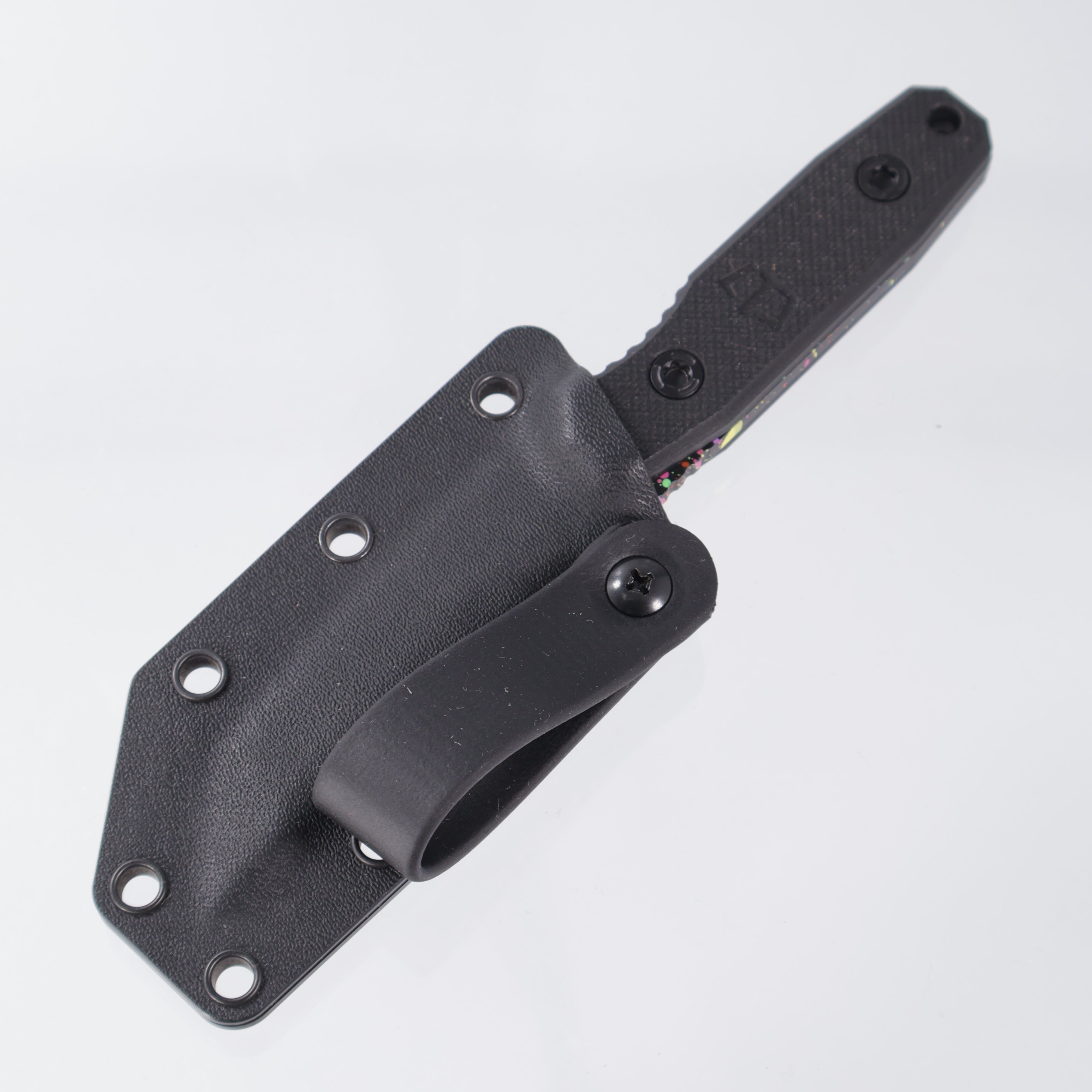 Blackside Customs - Kimura Covert - 80s Splatter CPM-154 - Black G10 - BR-OP Exclusive