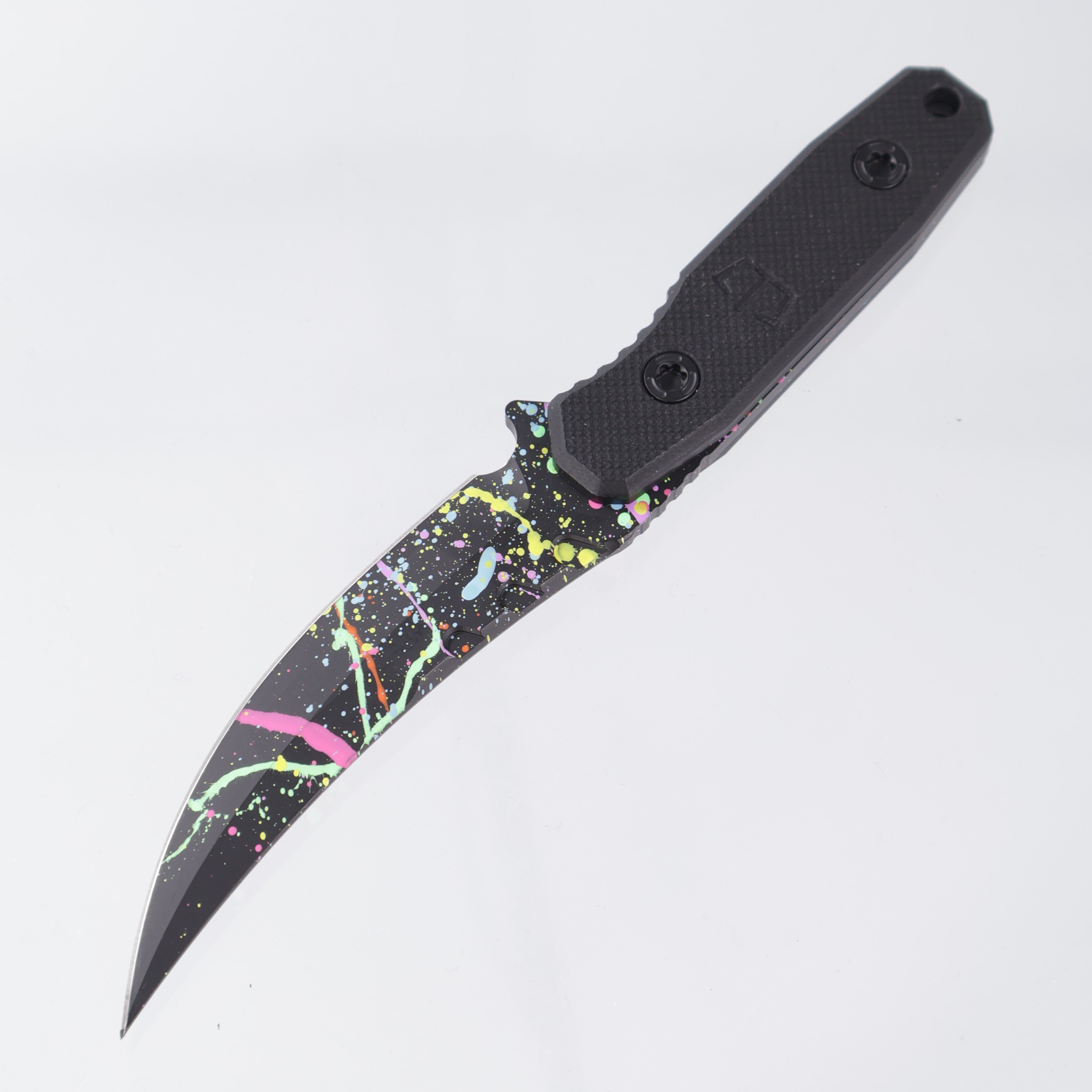 Blackside Customs - Cat-5 Covert - 80s Splatter CPM-154 - Black G10 - BROP Exclusive