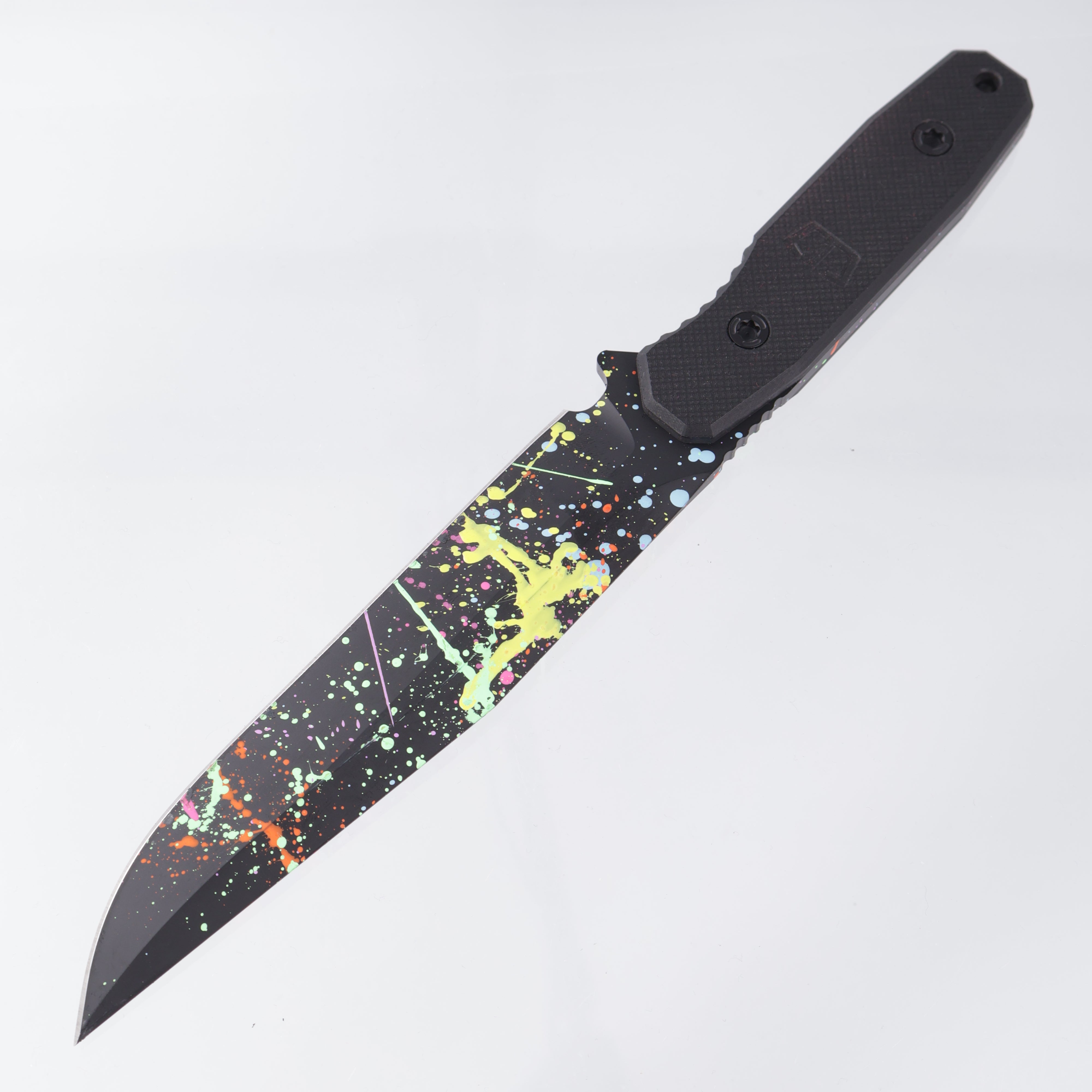 Blackside Customs - Rogue 1 - 80s Splatter Magnacut - Black G10 - BROP Exclusive