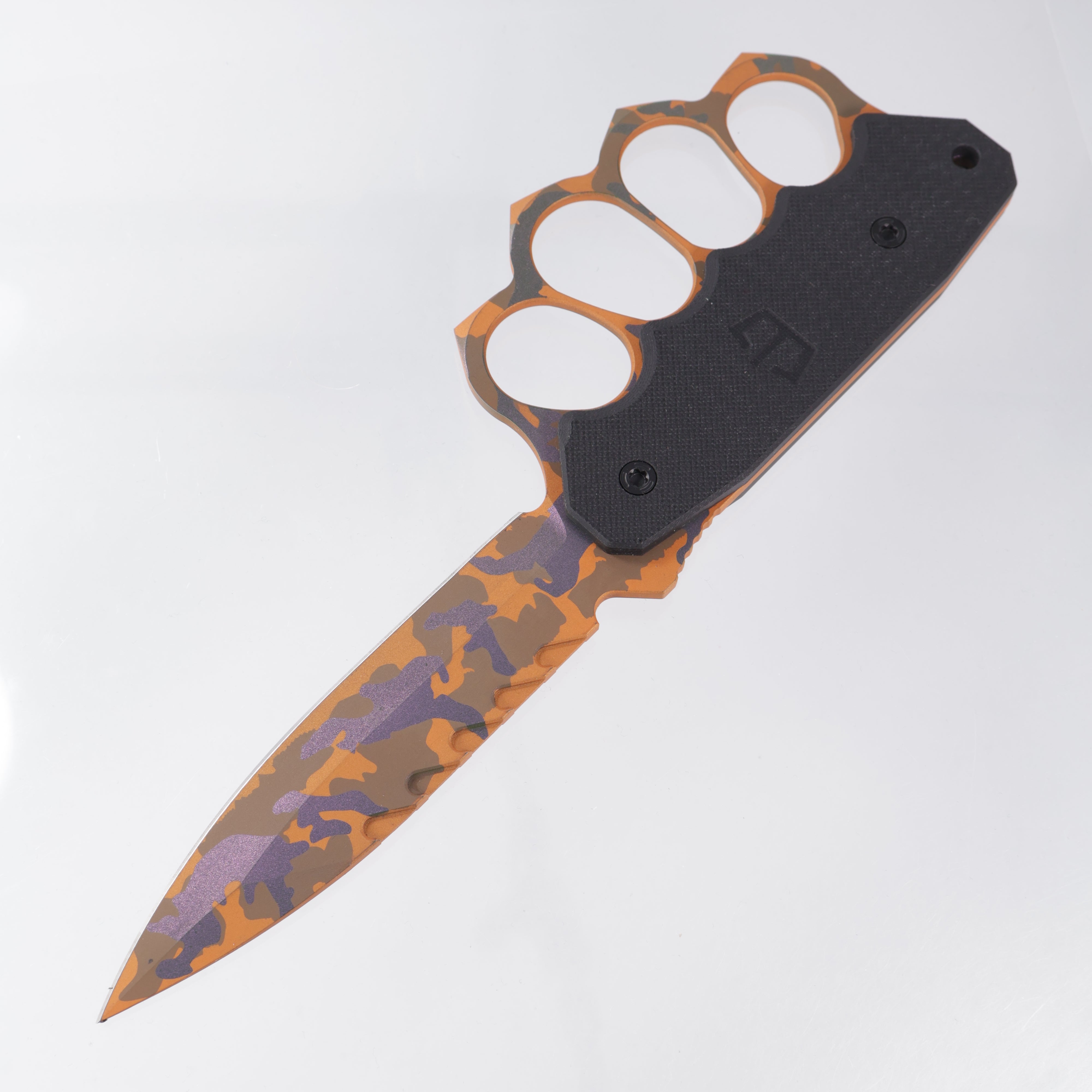 Blackside Customs Trench Boss - Black G10 - Orange/Purple Foil-Cam PSB27 - One Off