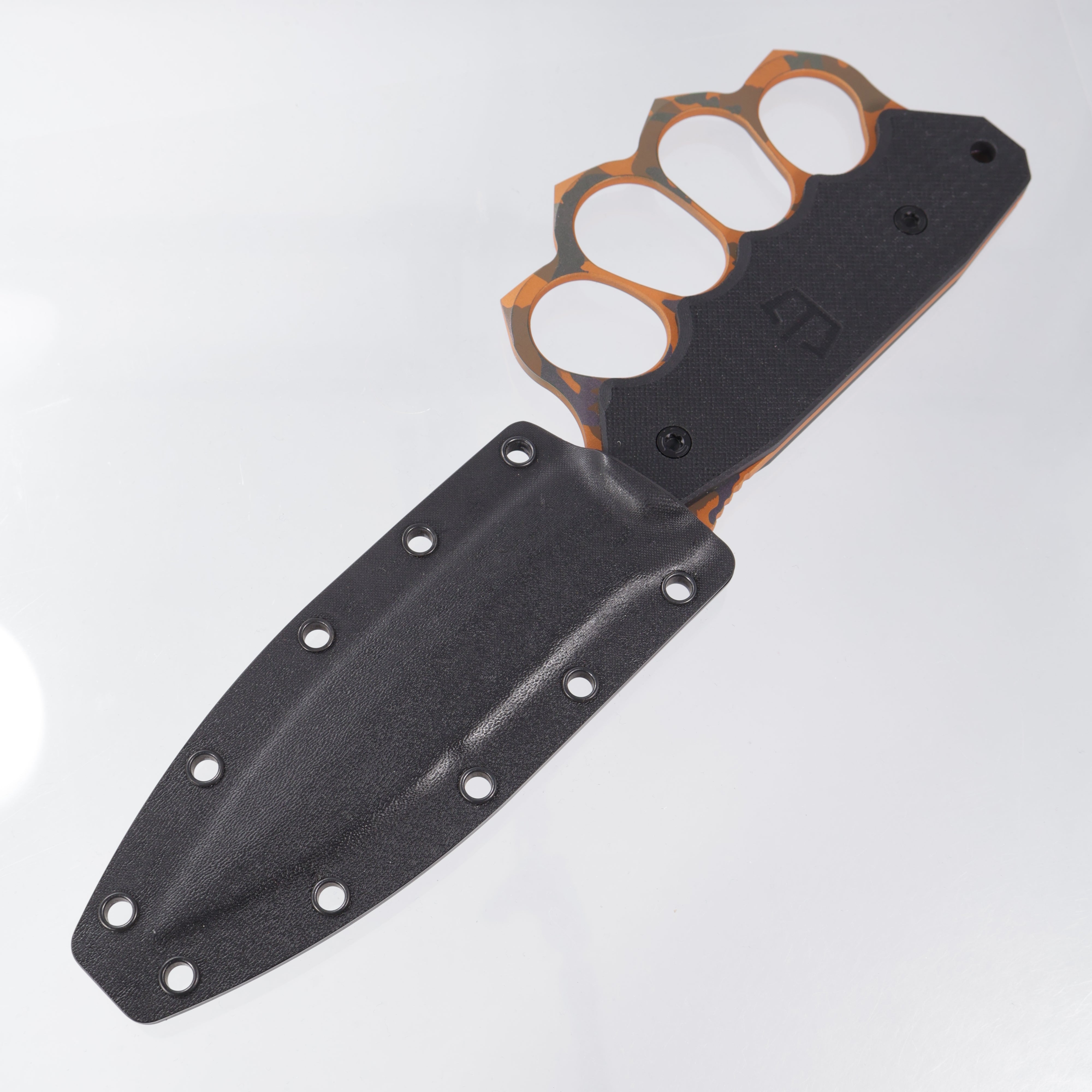 Blackside Customs Trench Boss - Black G10 - Orange/Purple Foil-Cam PSB27 - One Off