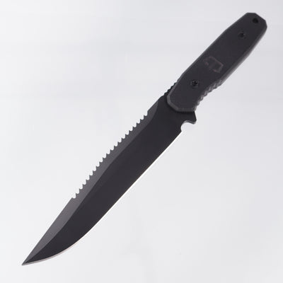 Blackside Customs Rogue One Sawback - Black G10 - Triple Black Magnacut