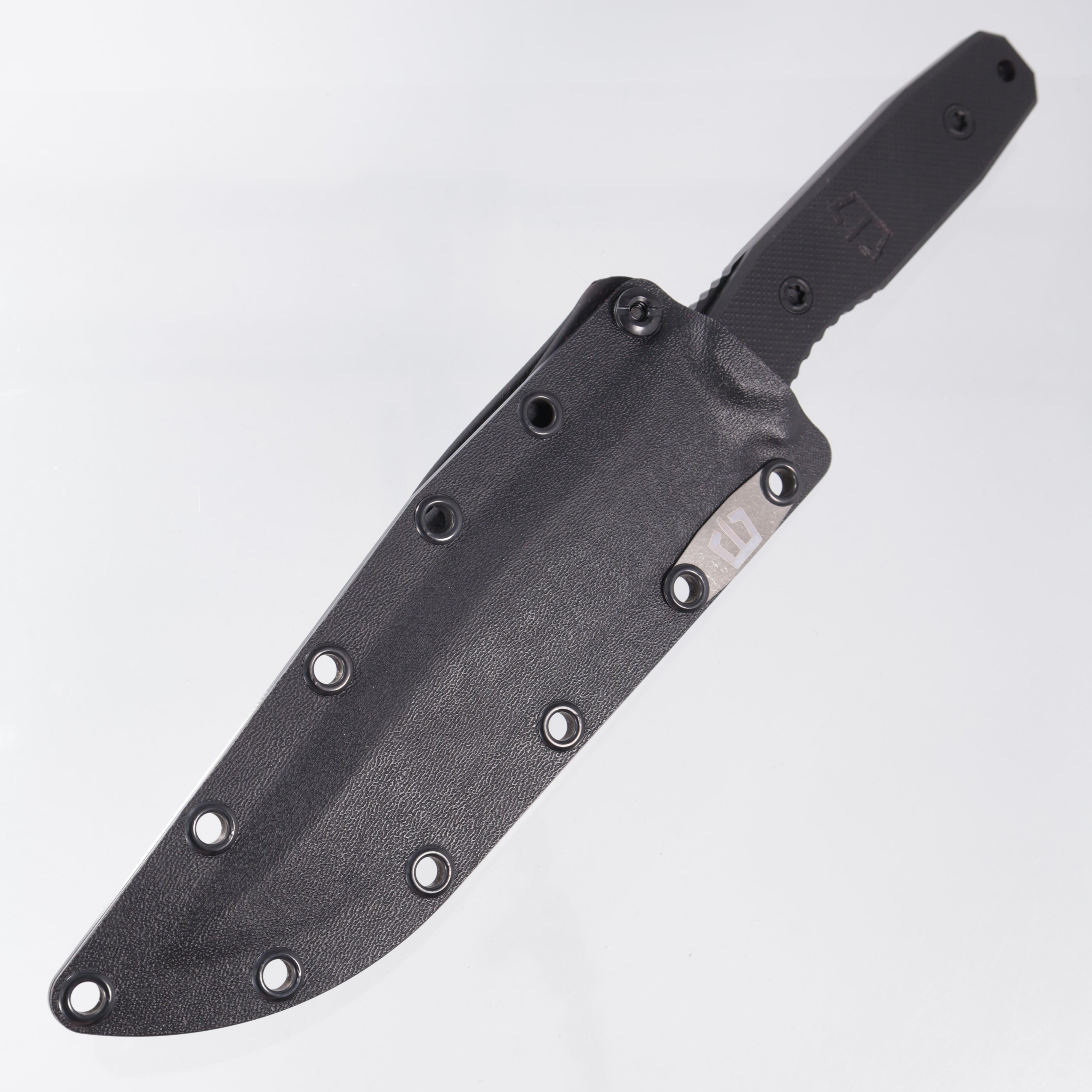 Blackside Customs Rogue One Sawback - Black G10 - Triple Black Magnacut