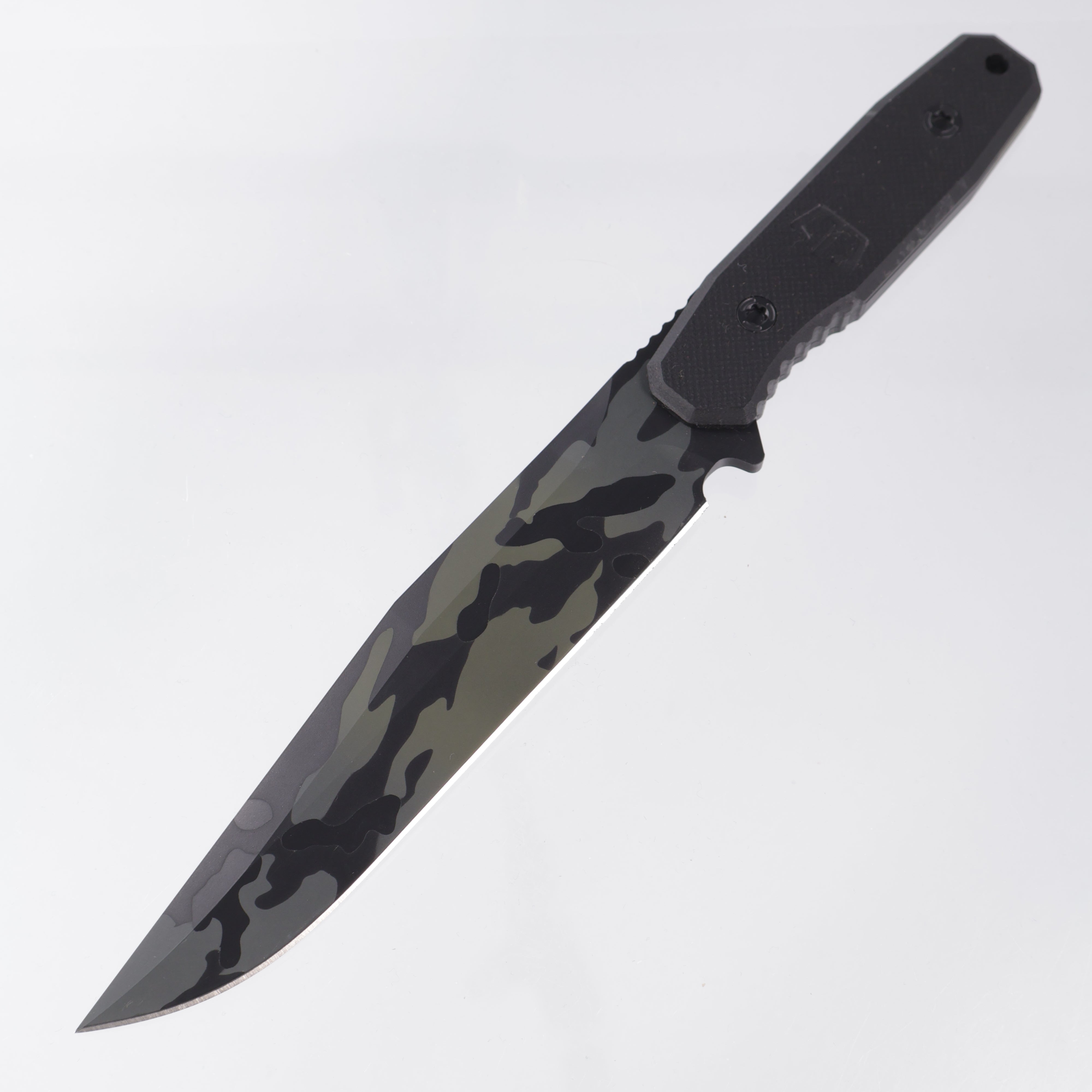 Blackside Customs Rogue One - Black G10 - Black Multi-Cam Magnacut