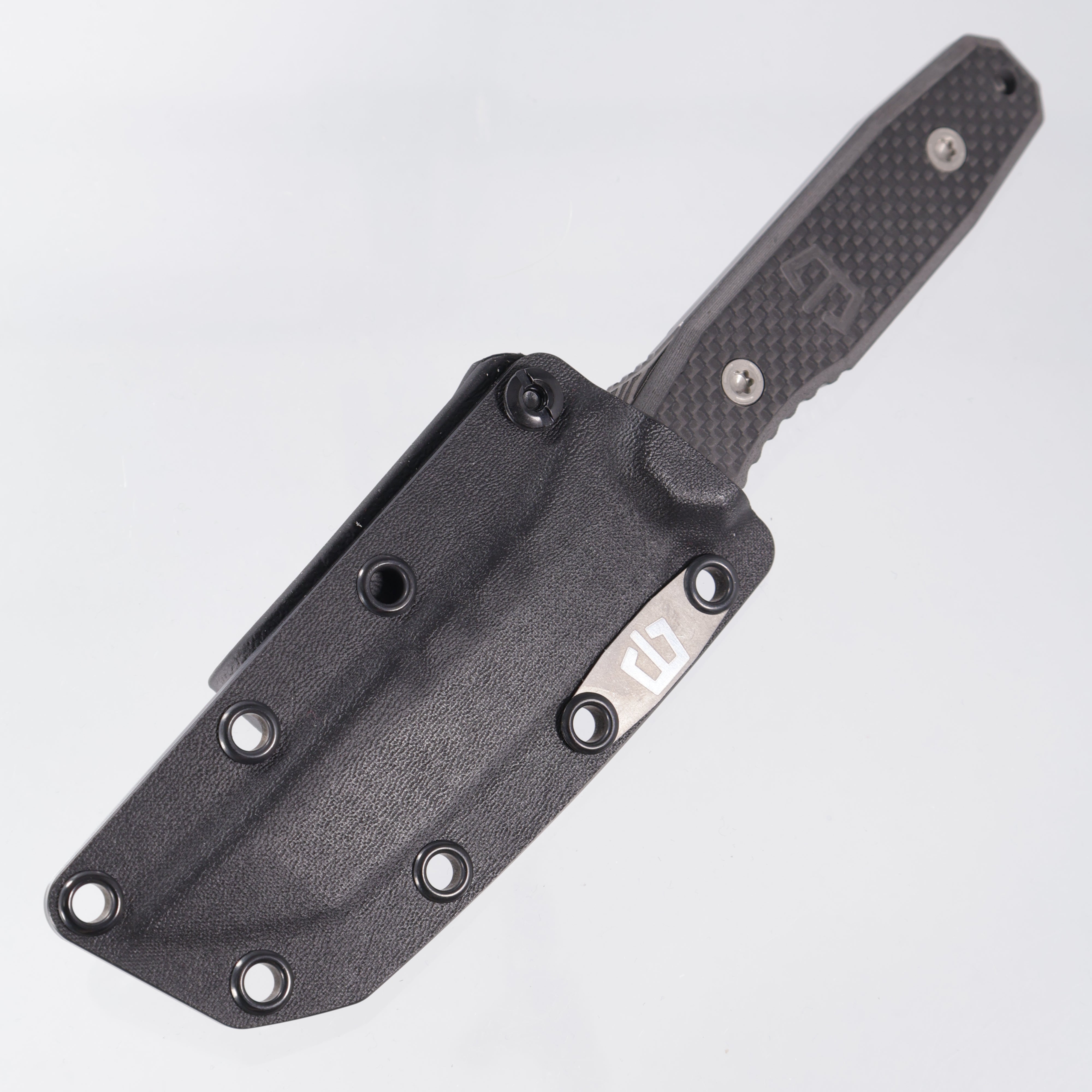 Blackside Customs Kimura - Carbon Fiber - Beskar Magnacut w/ Blue Accents