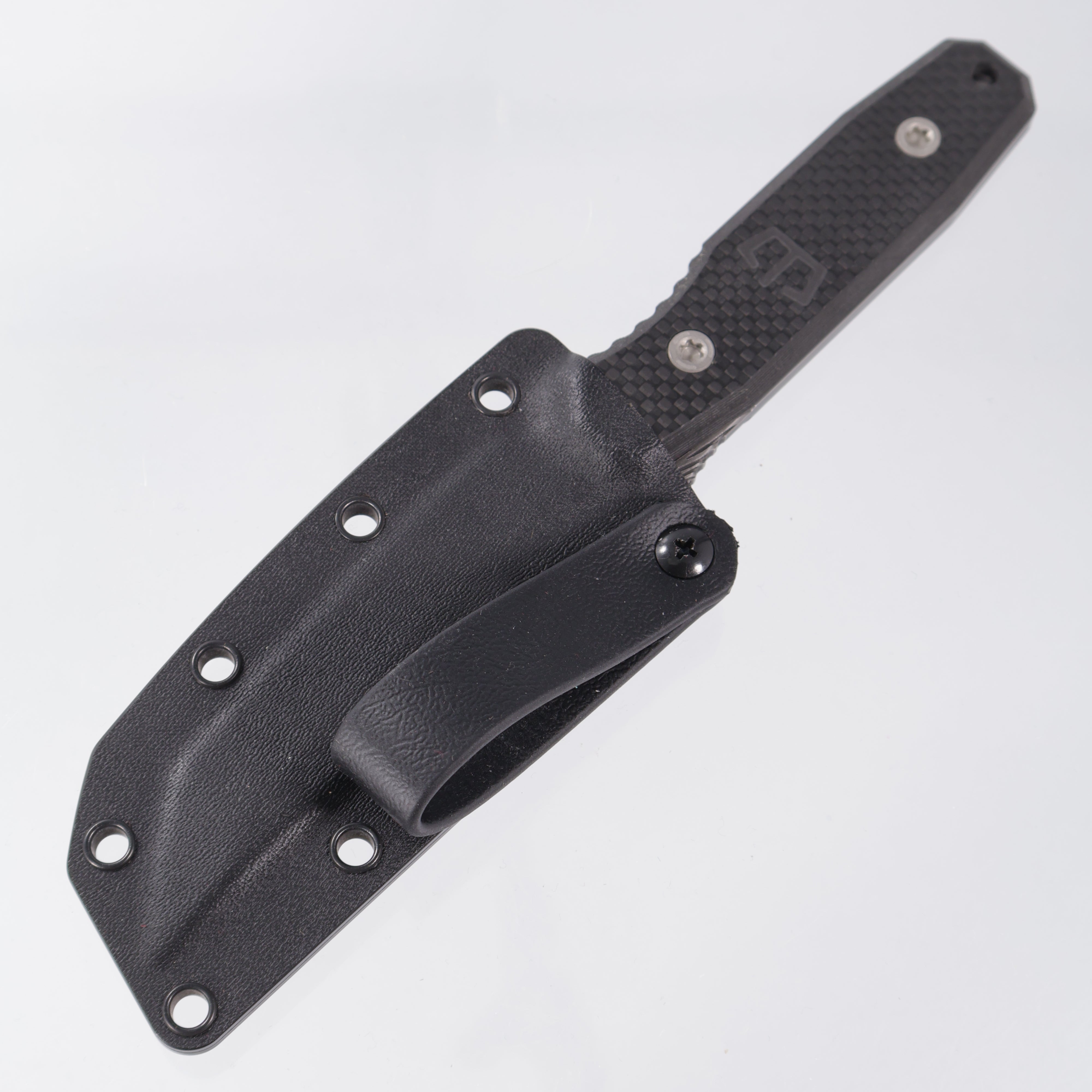 Blackside Customs Kimura - Carbon Fiber - Beskar Magnacut w/ Blue Accents