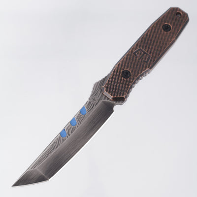 Blackside Customs Kimura - Cordura Copper - Beskar Magnacut w/ Blue Accents