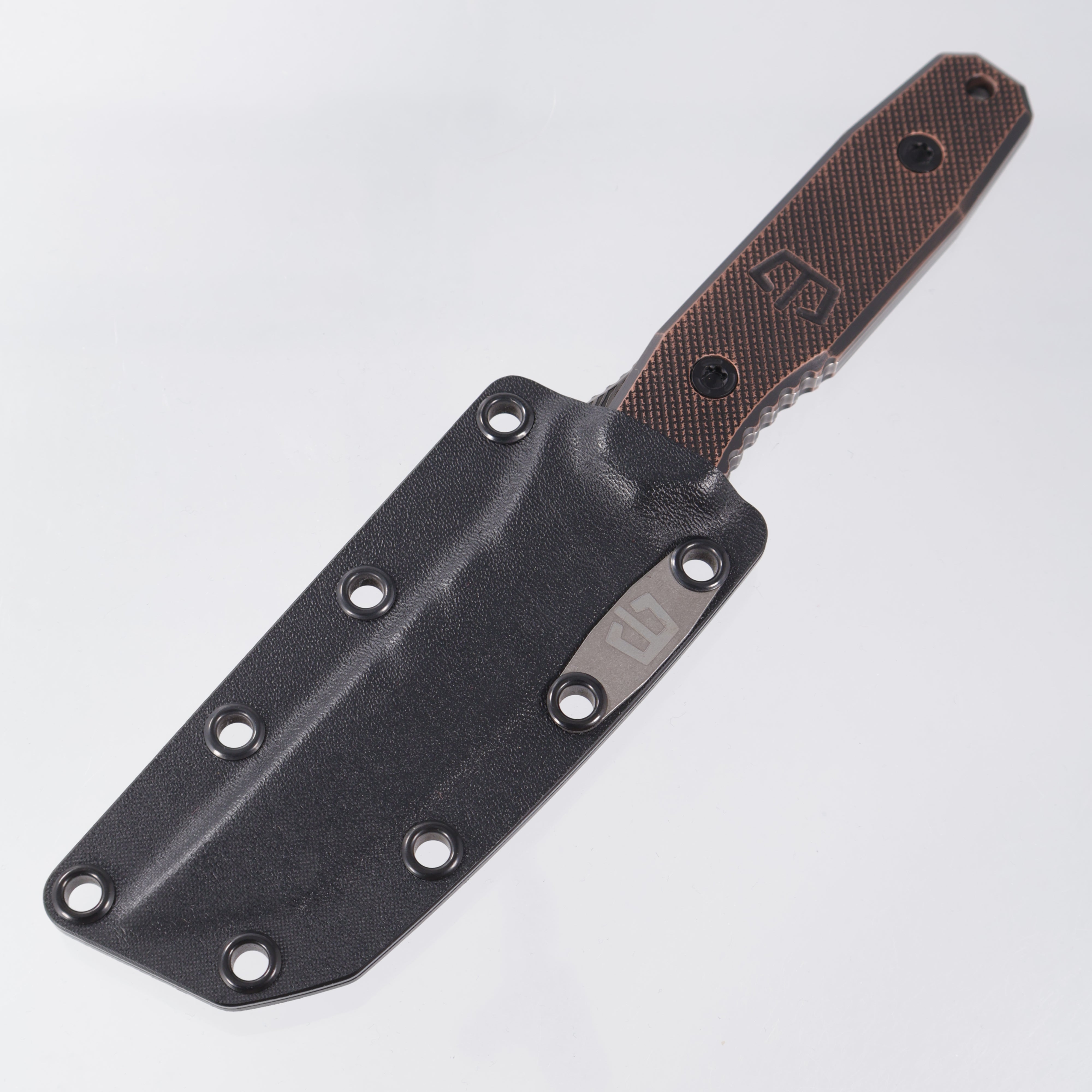 Blackside Customs Kimura - Cordura Copper - Beskar Magnacut w/ Blue Accents