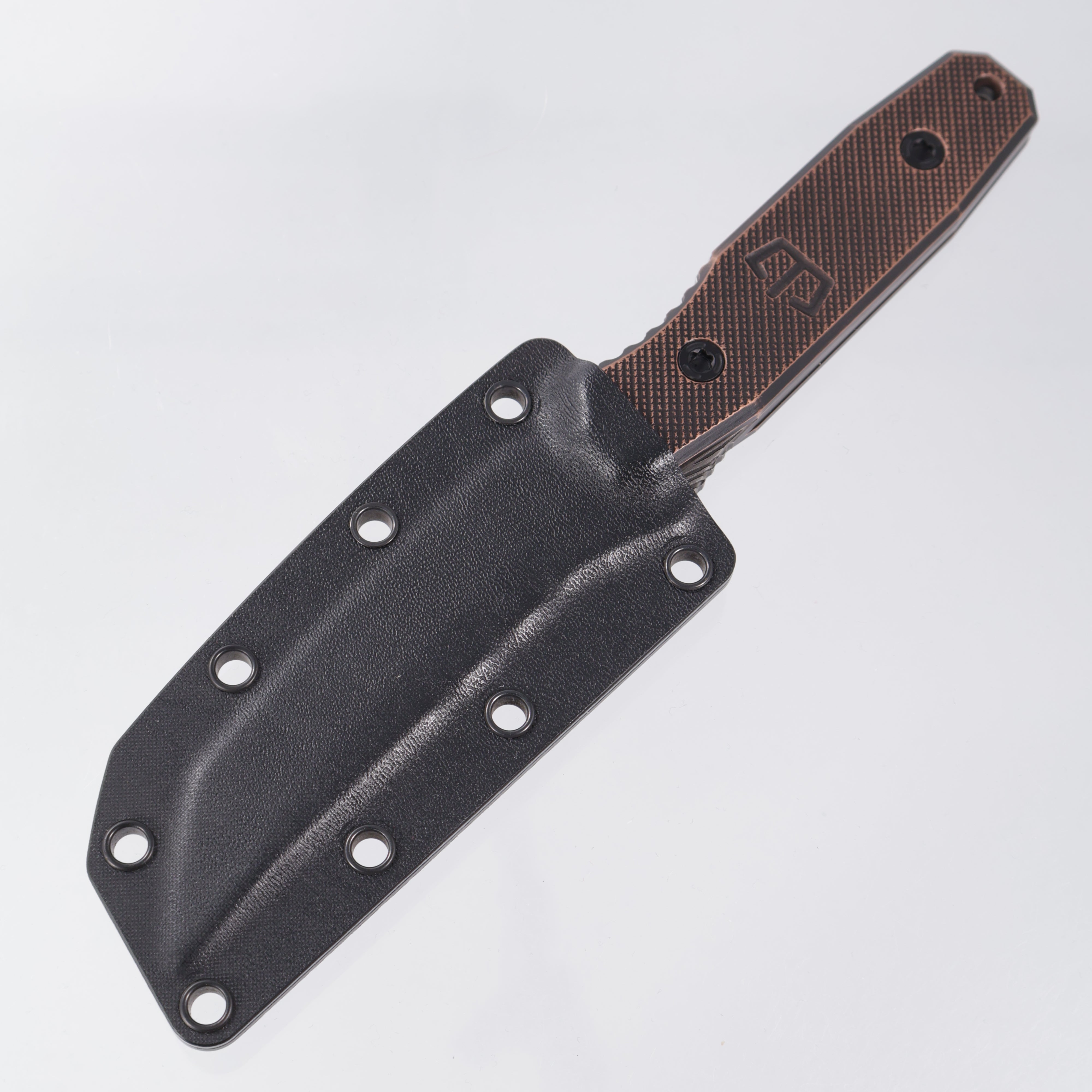 Blackside Customs Kimura - Cordura Copper - Beskar Magnacut w/ Blue Accents