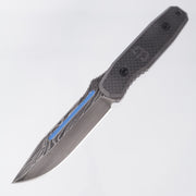 Blackside Customs Plan B - Carbon Fiber - Beskar Magnacut w/ Blue Accents