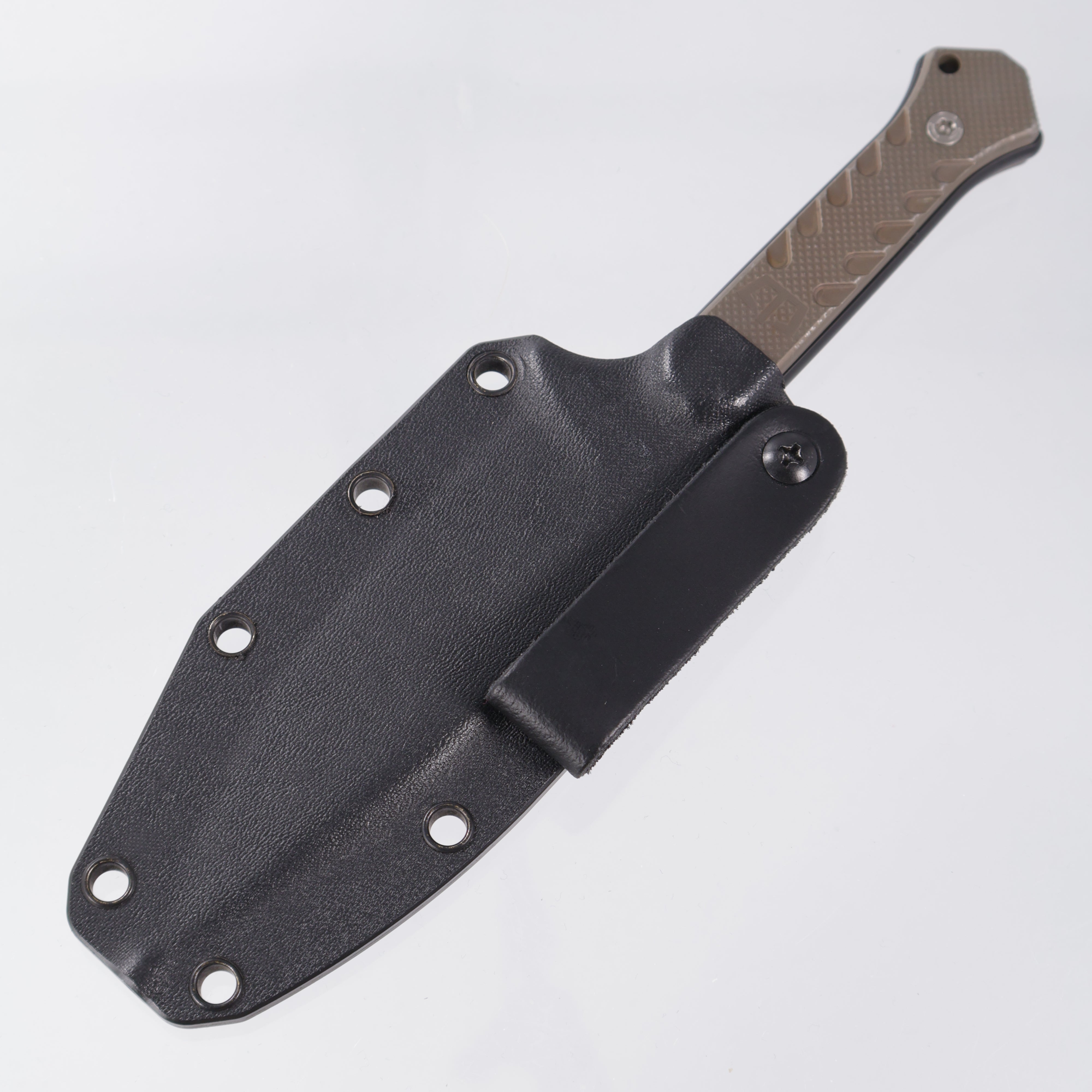 Blackside Customs Fedele X - Distressed Bronze Titanium - Sumi Finish N690