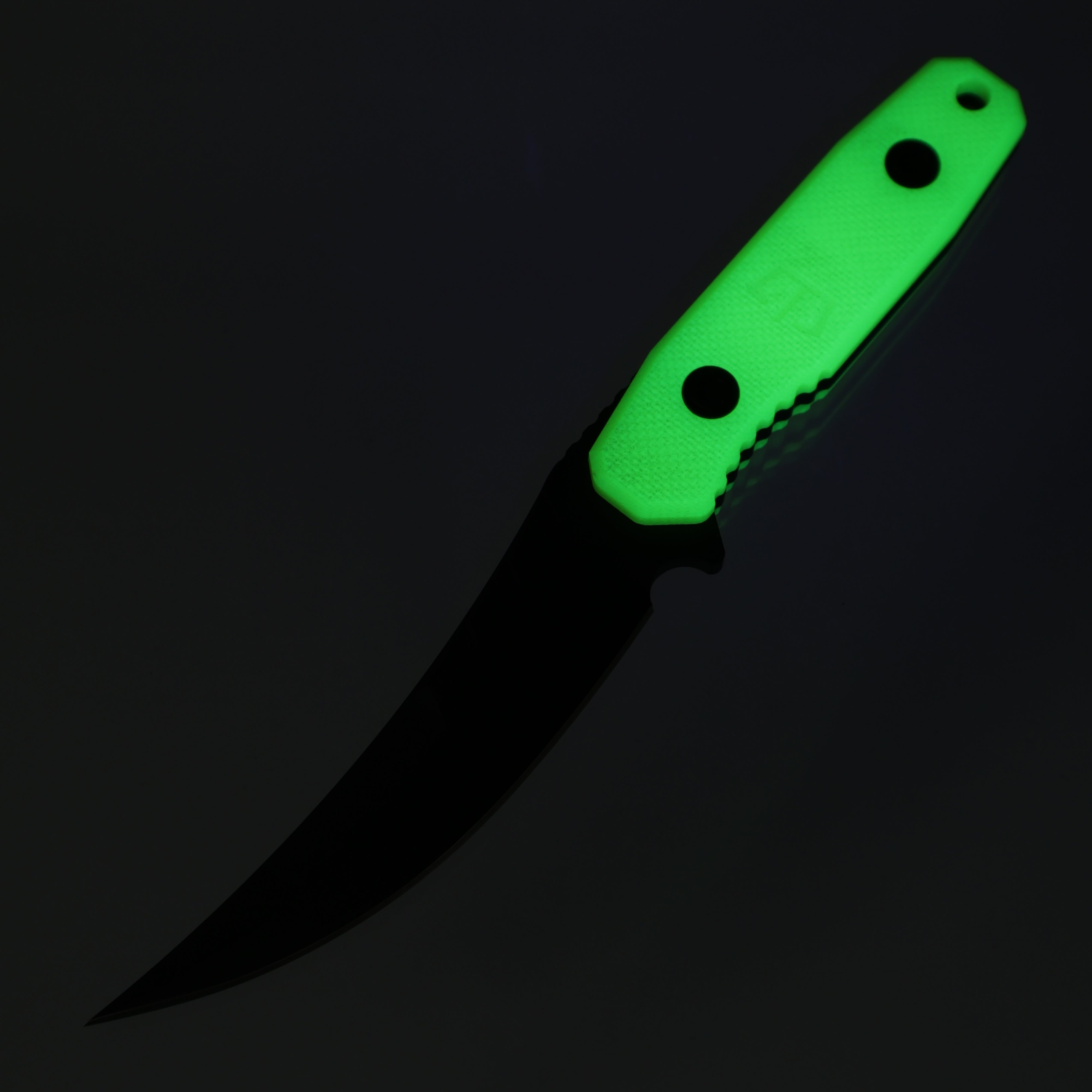 Blackside Customs Cat 5 Covert - Dayglow G10 - Triple Black CPM-154