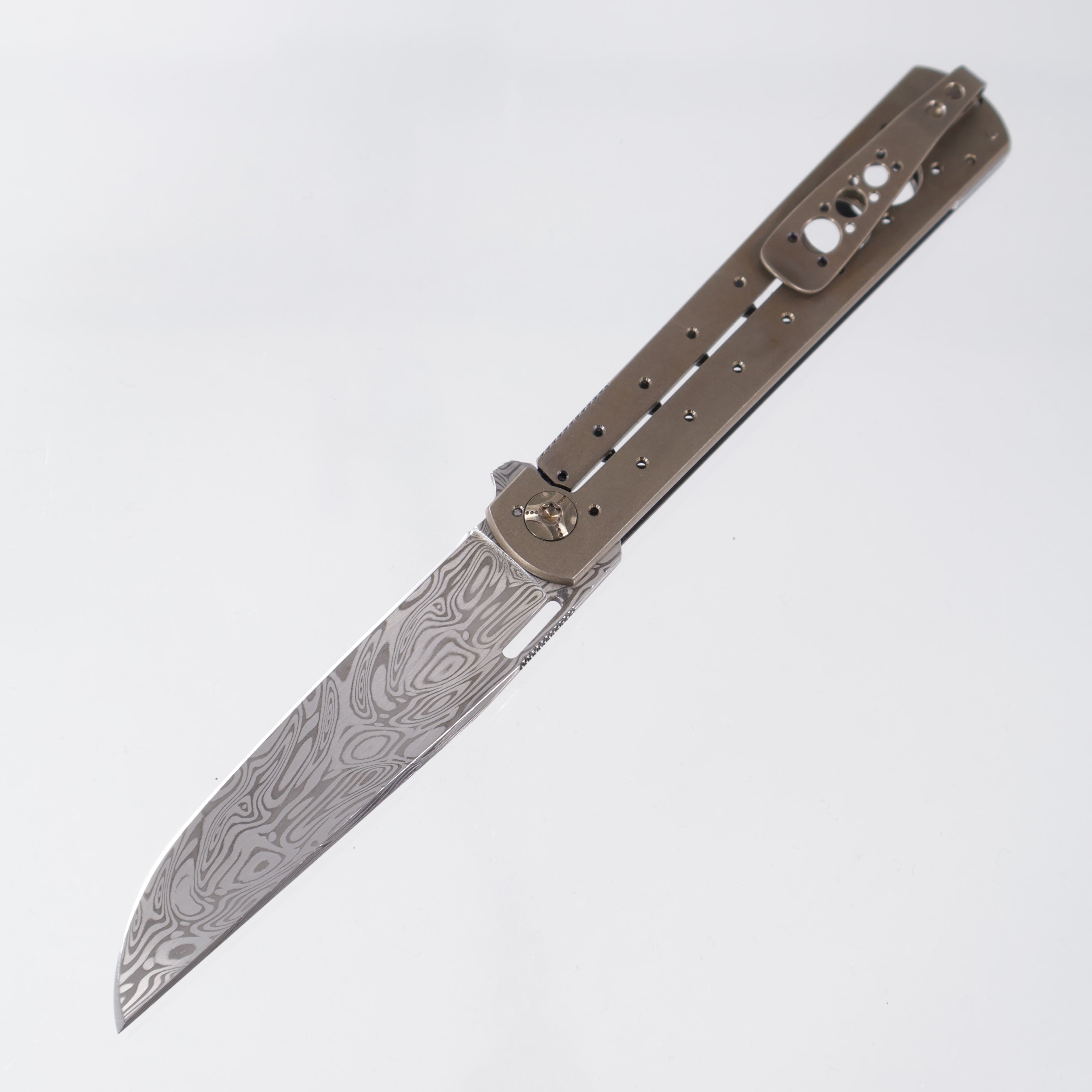 Brad Zinker Urban Trapper 3.5 Flipper - Zirconium & Bronze