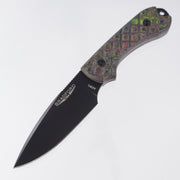Bradford Guardian 3 False Edge Grind - Textured 80s Camo Carbon Scales - DLC AEB-L - BROP Exclusive