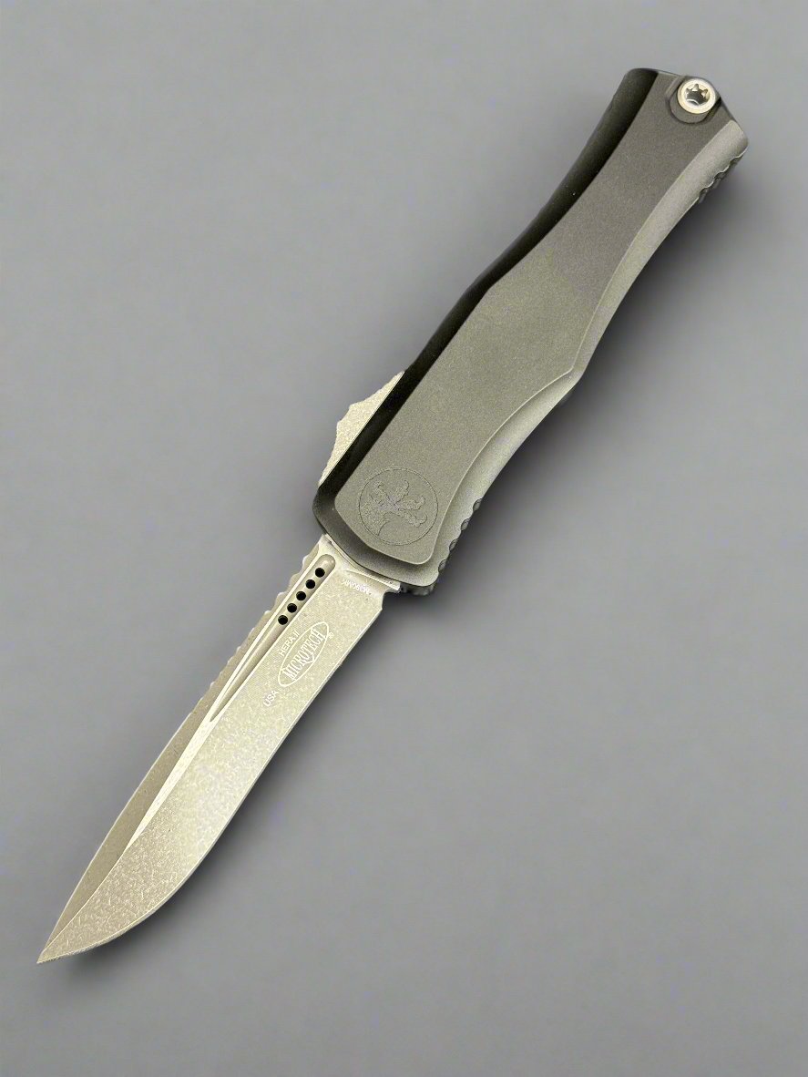 Microtech Knives Hera II Apocalyptic Recurve w/ Black Handle 1705-10 AP