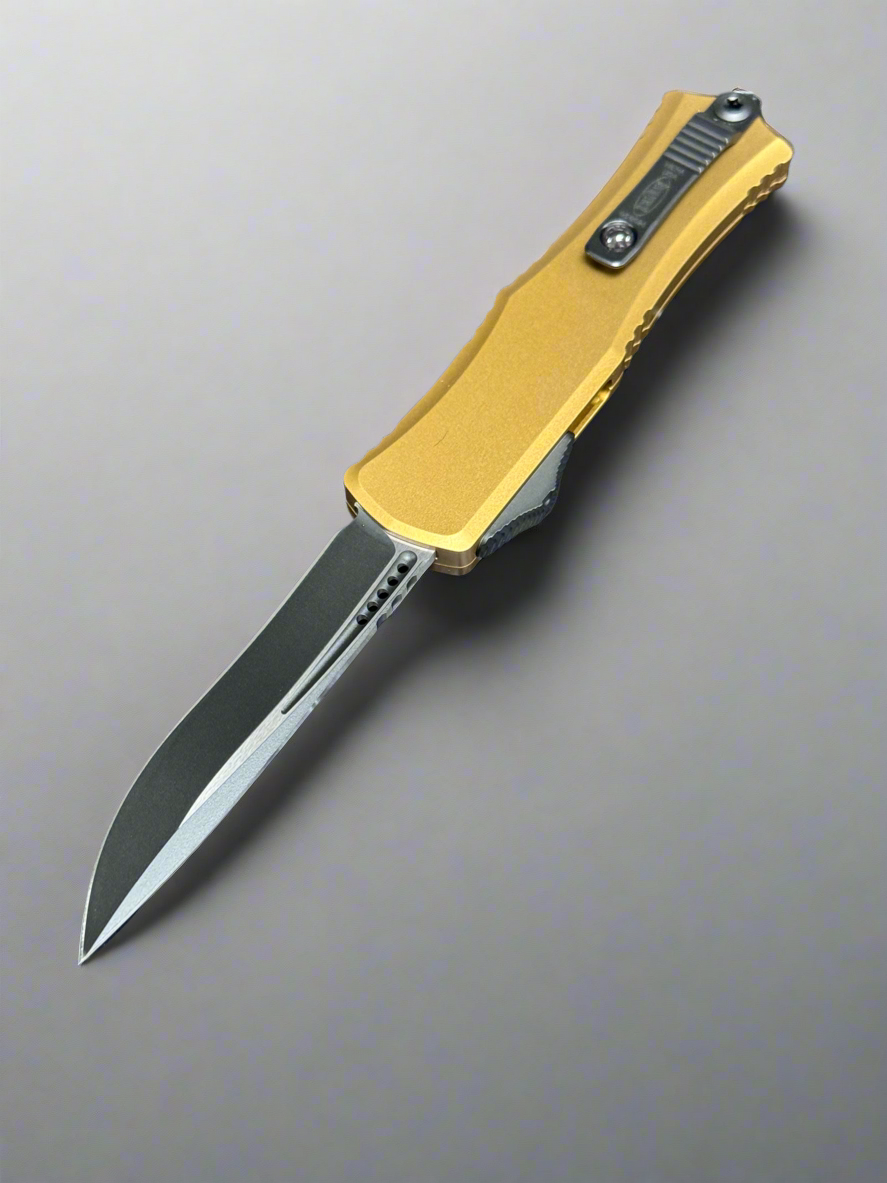 Microtech Knives Mini Hera Tan Tactical Standard Recurve M390MK 1705M-1T