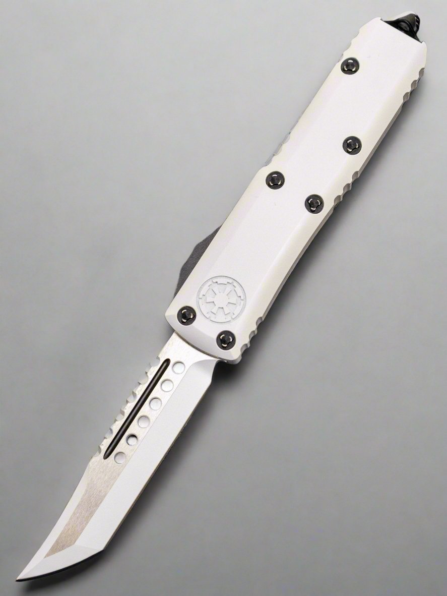 Microtech UTX-85 Storm Trooper Hellhound + Warhound OTF Automatic Knife Set