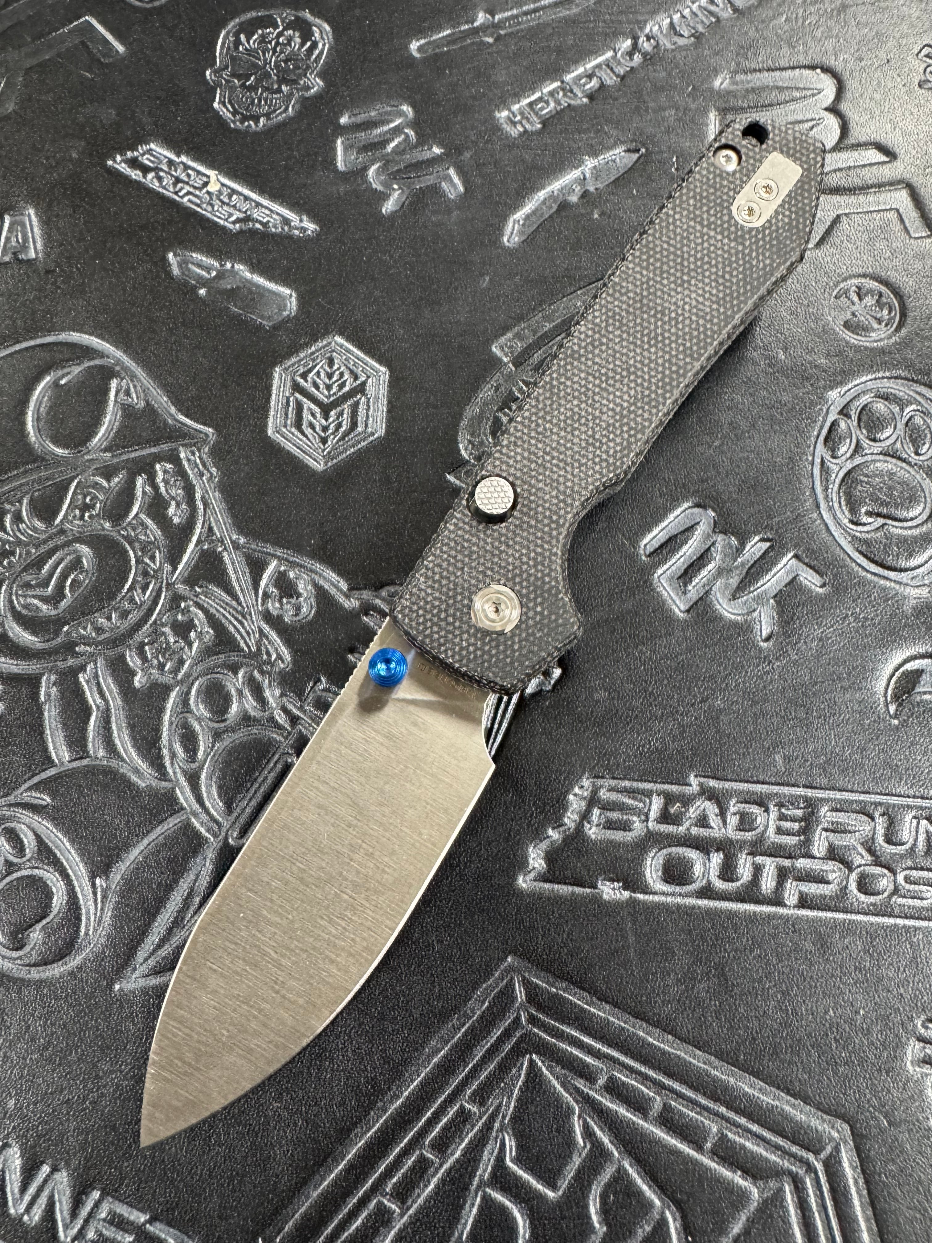 Vosteed Raccoon® - Top Liner Lock (3.25" 14C28N Blade & Micarta Handle) - A2903 Black Satin